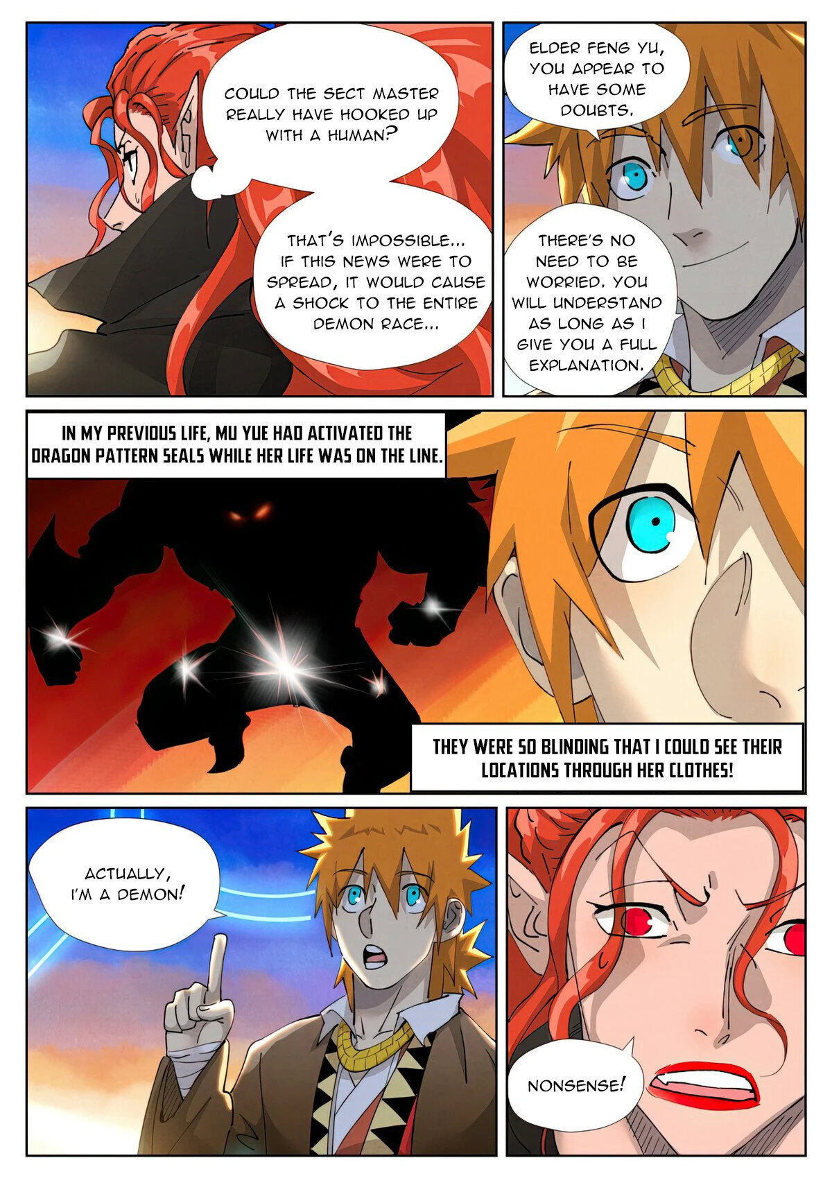 Read Tales of Demons and Gods En Manga Online