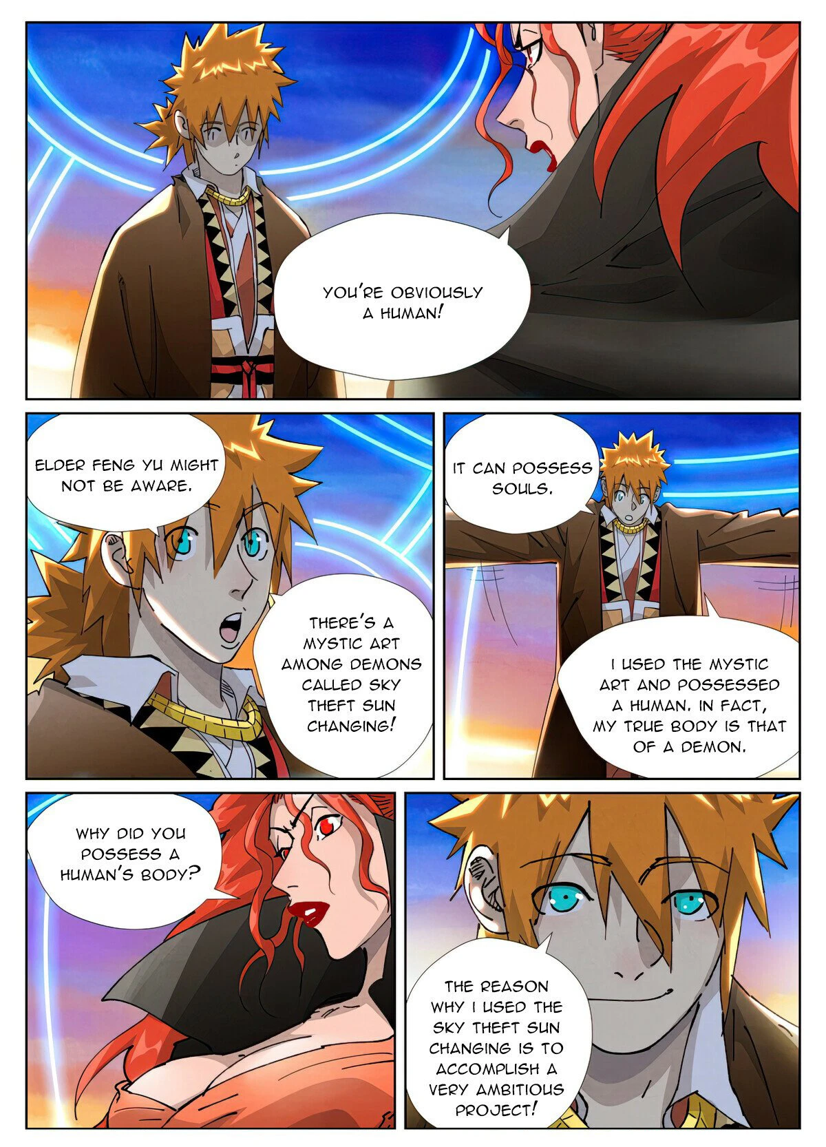 Read Tales of Demons and Gods En Manga Online