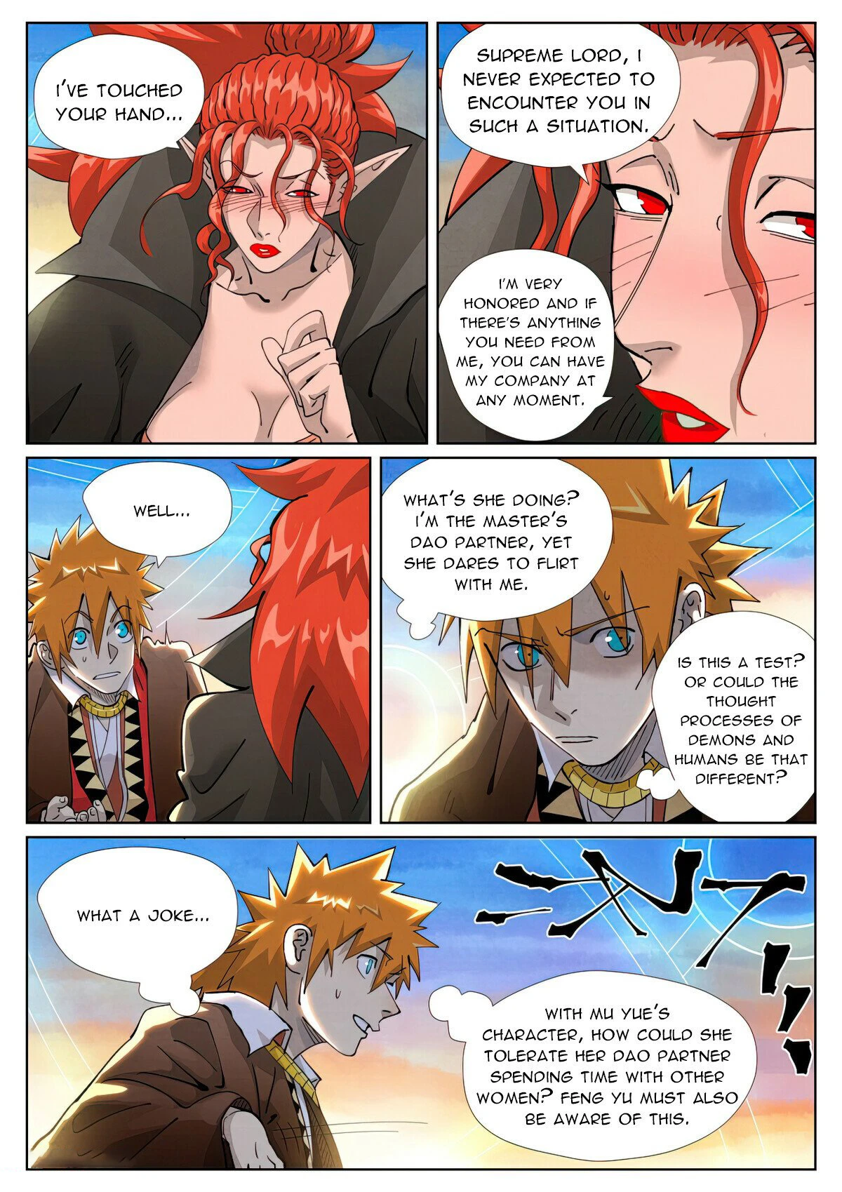 Read Tales of Demons and Gods En Manga Online