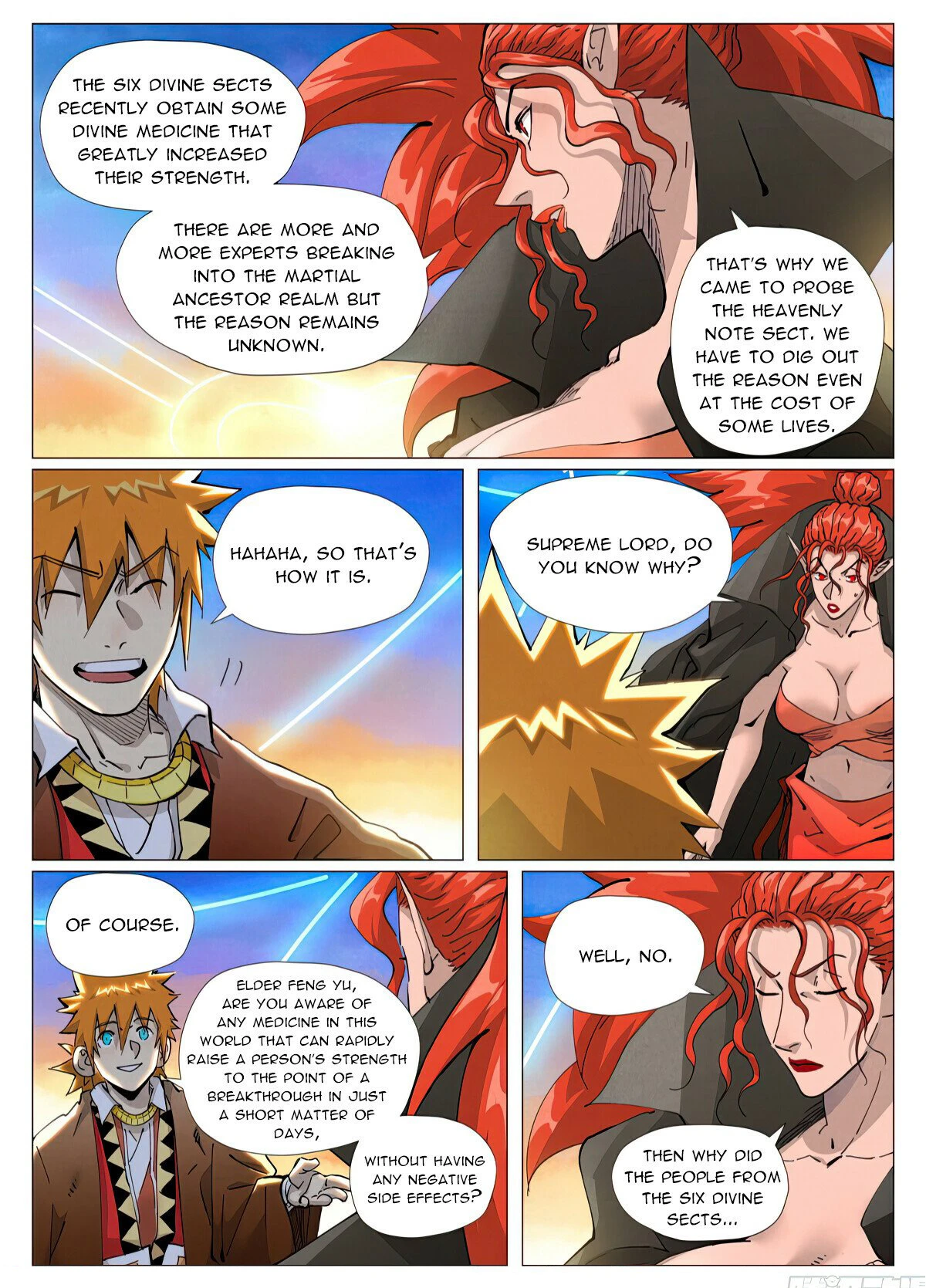 Read Tales of Demons and Gods En Manga Online