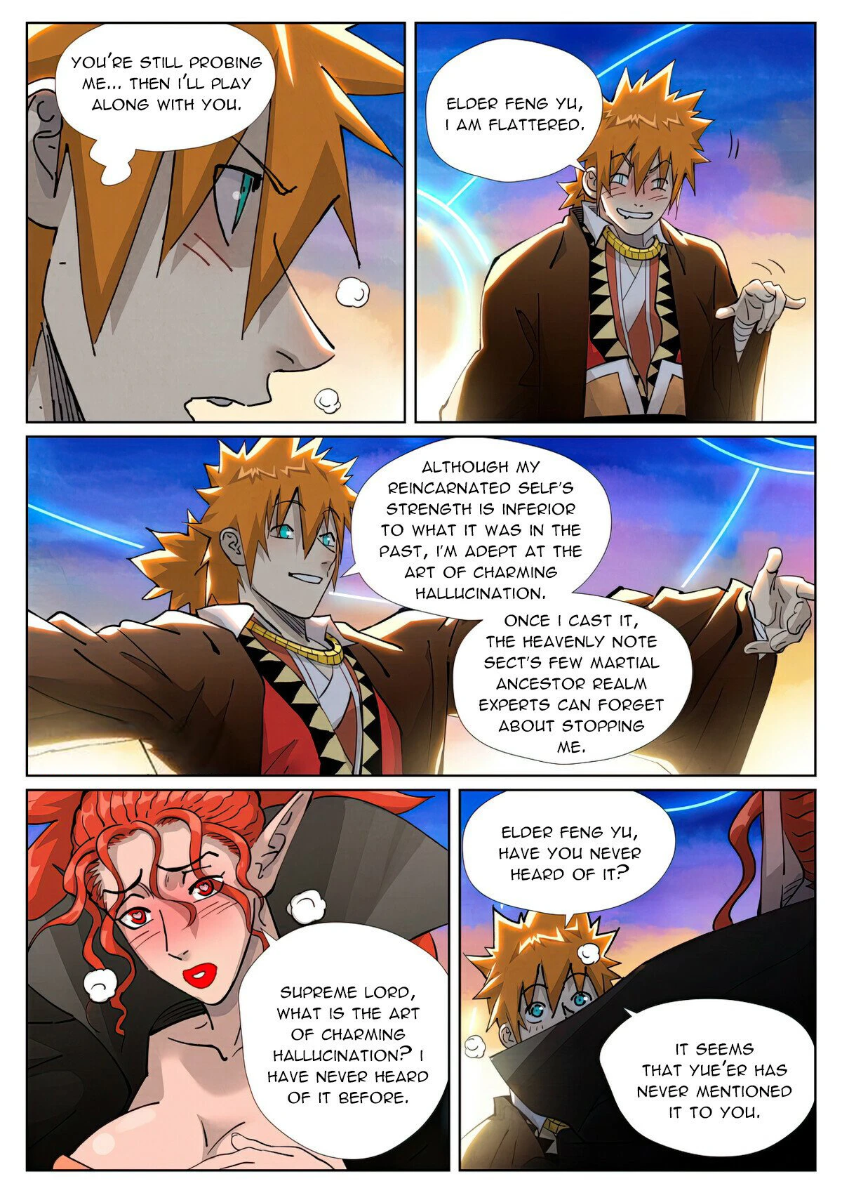 Read Tales of Demons and Gods En Manga Online