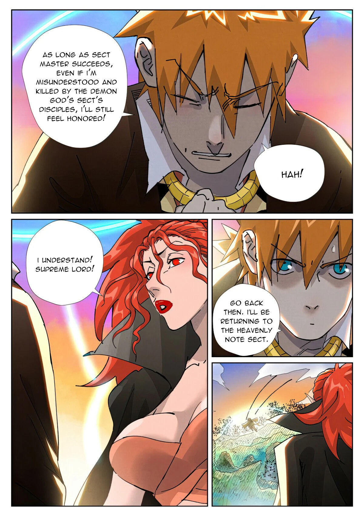 Read Tales of Demons and Gods En Manga Online