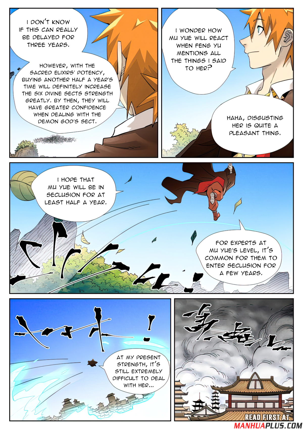 Read Tales of Demons and Gods En Manga Online
