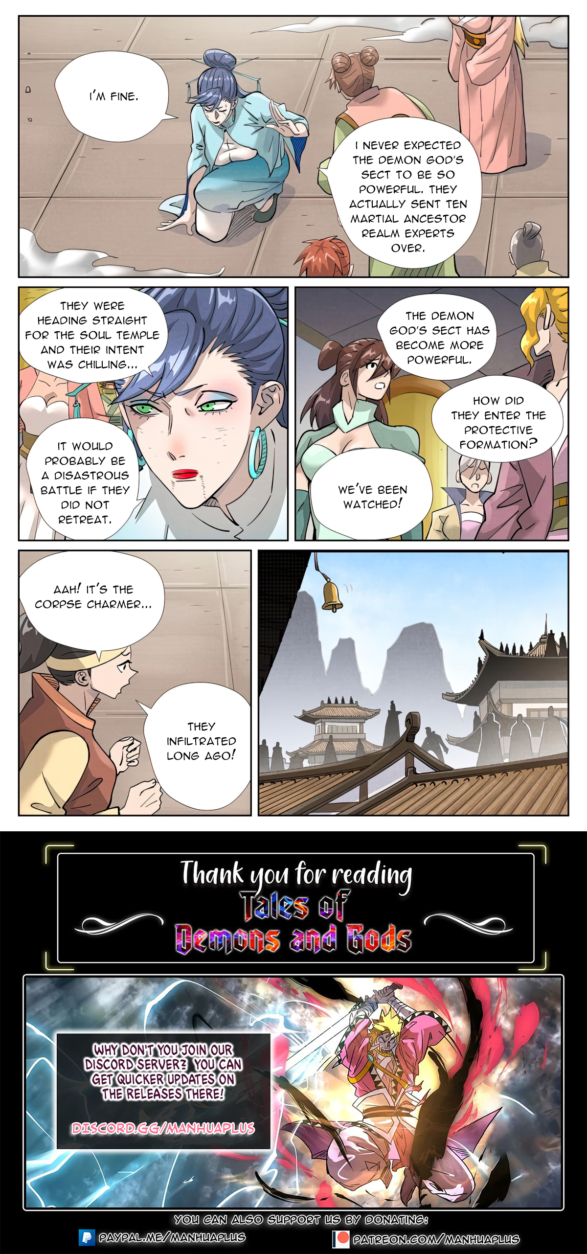 Read Tales of Demons and Gods En Manga Online