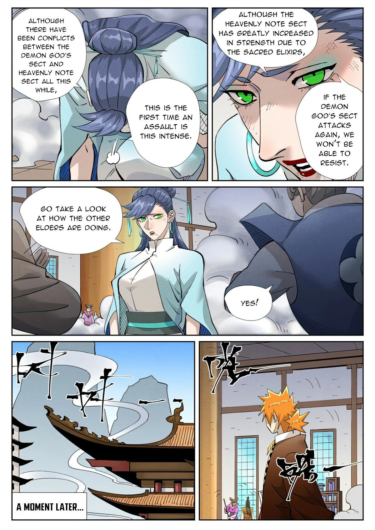 Read Tales of Demons and Gods En Manga Online