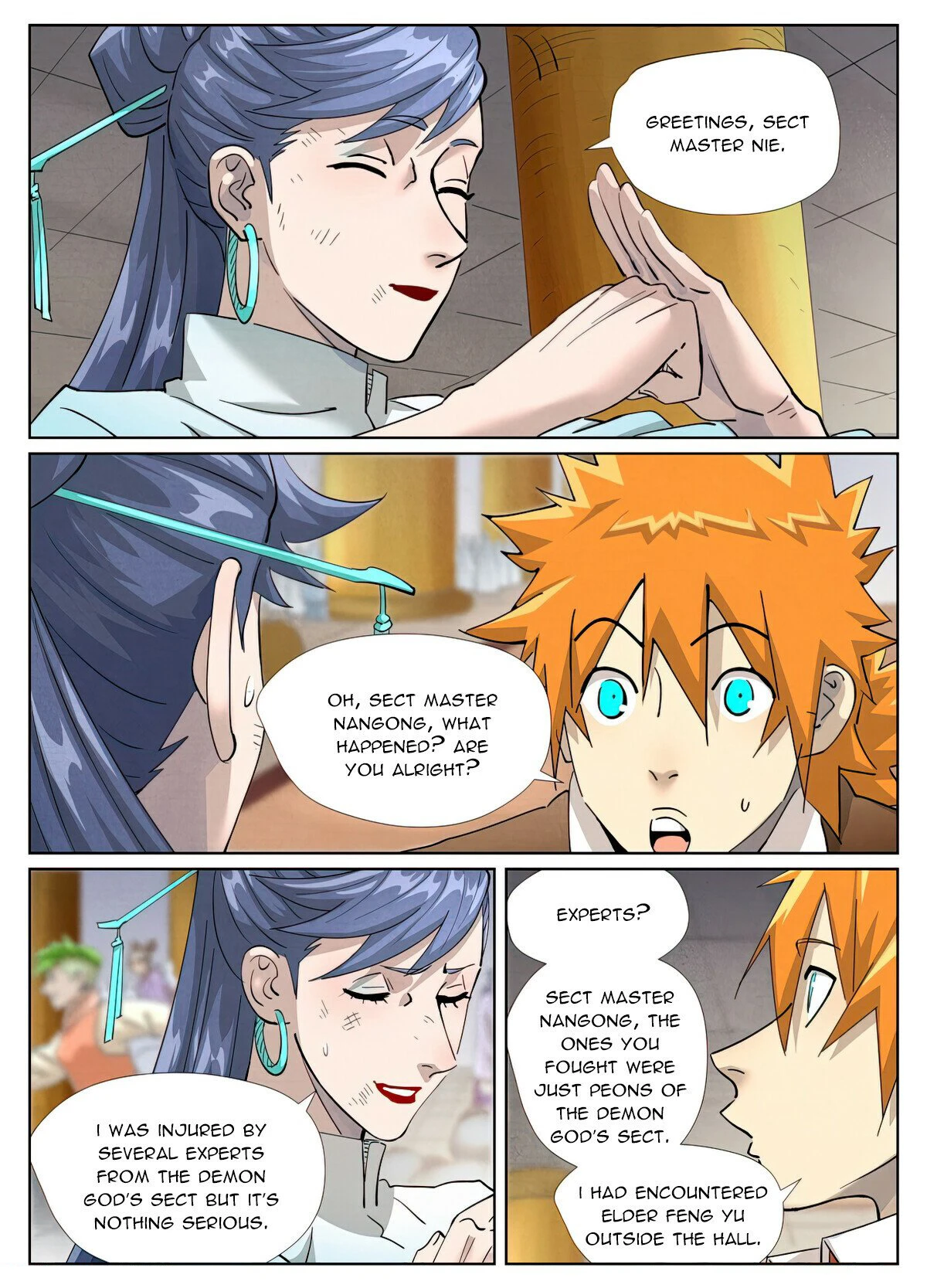 Read Tales of Demons and Gods En Manga Online