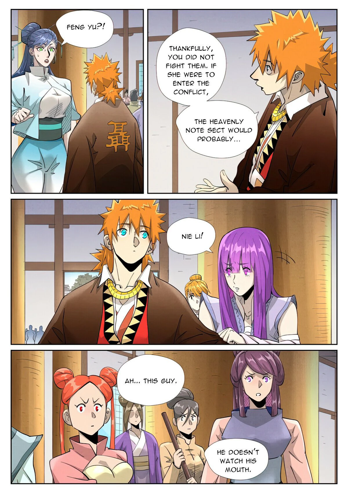 Read Tales of Demons and Gods En Manga Online