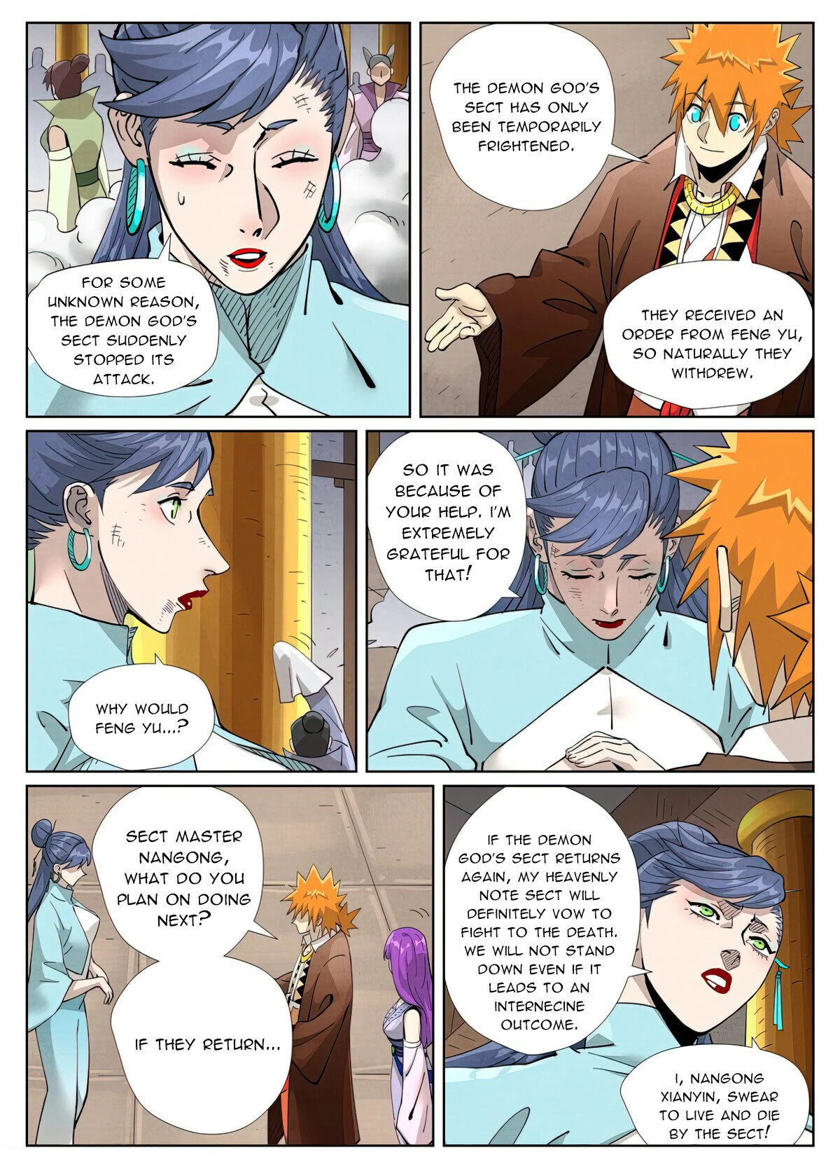 Read Tales of Demons and Gods En Manga Online
