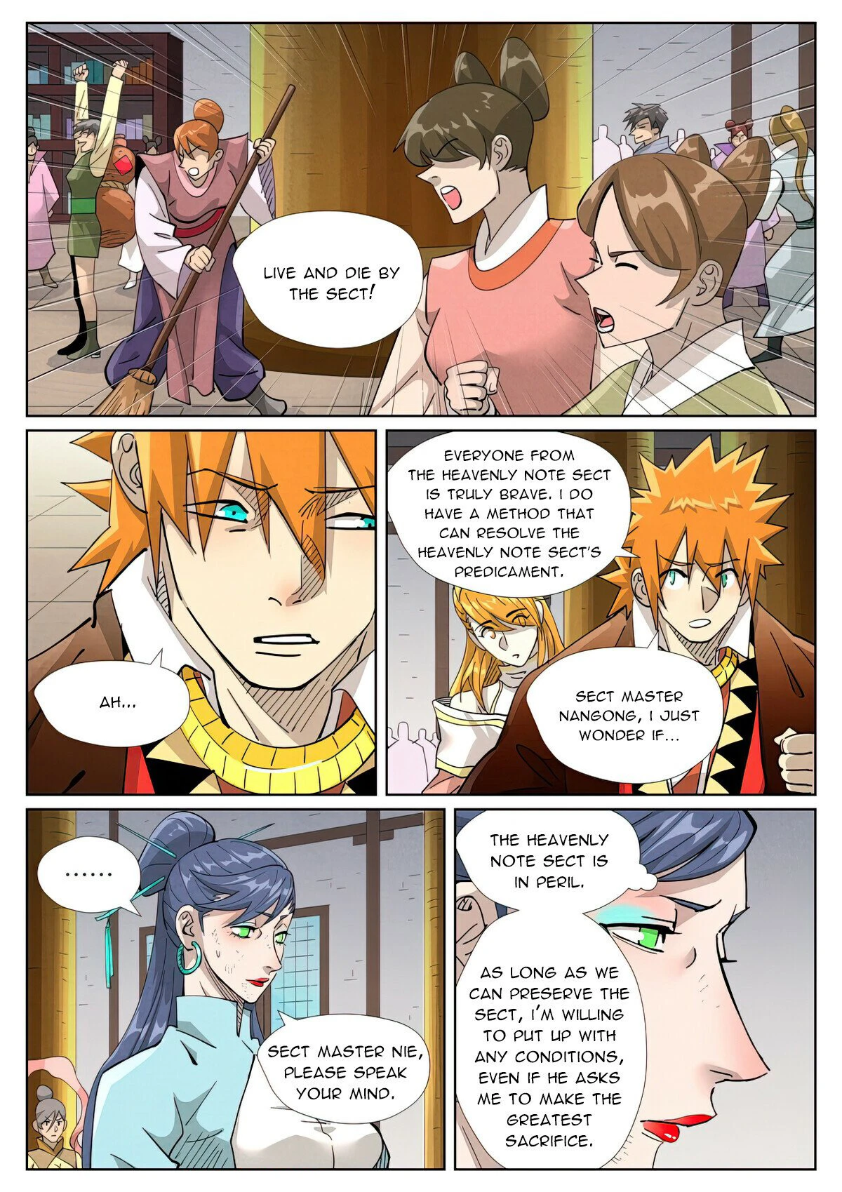 Read Tales of Demons and Gods En Manga Online