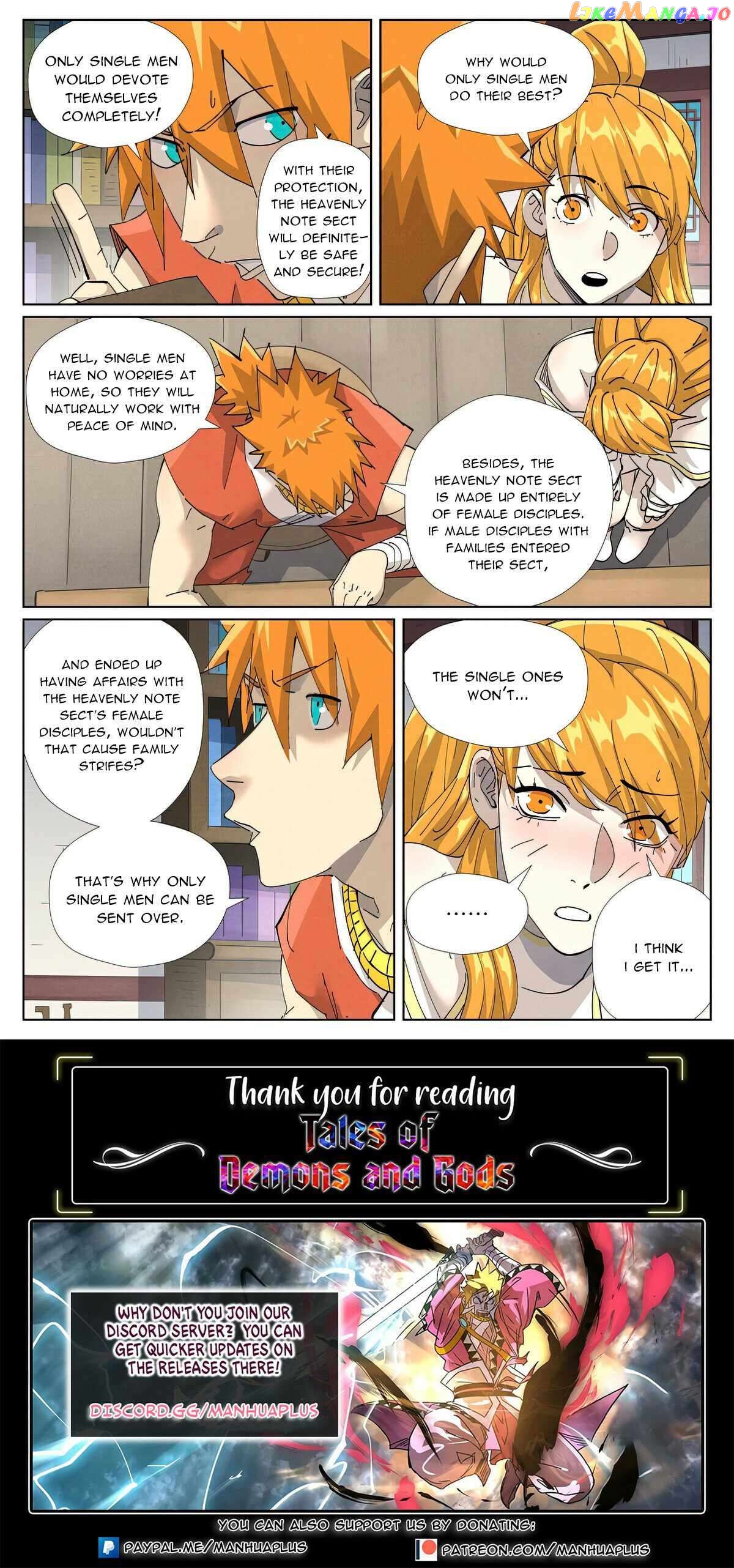Read Tales of Demons and Gods En Manga Online