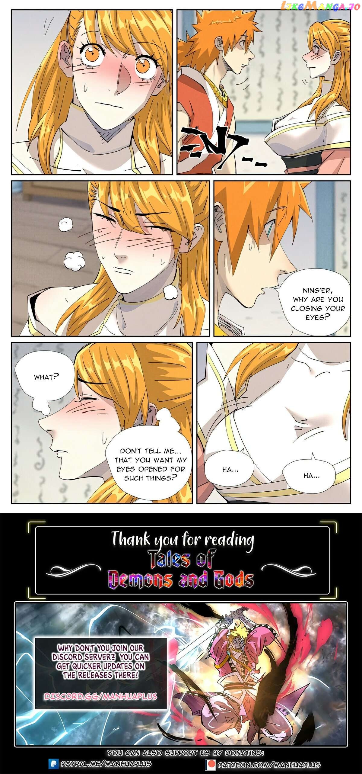 Read Tales of Demons and Gods En Manga Online
