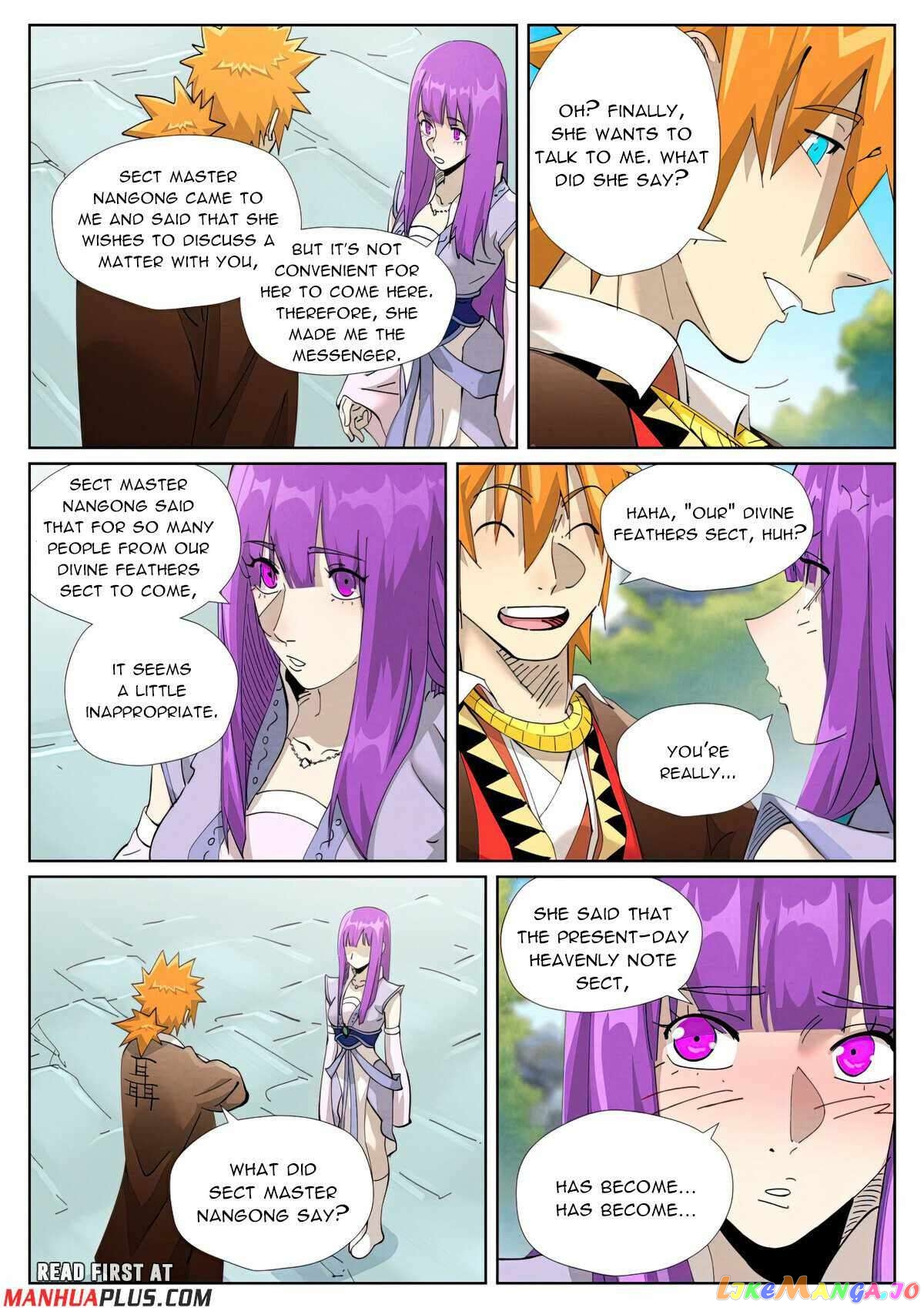 Read Tales of Demons and Gods En Manga Online
