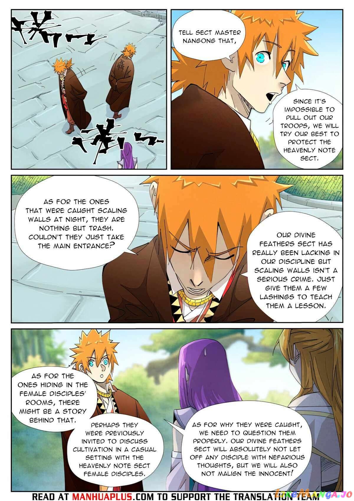 Read Tales of Demons and Gods En Manga Online