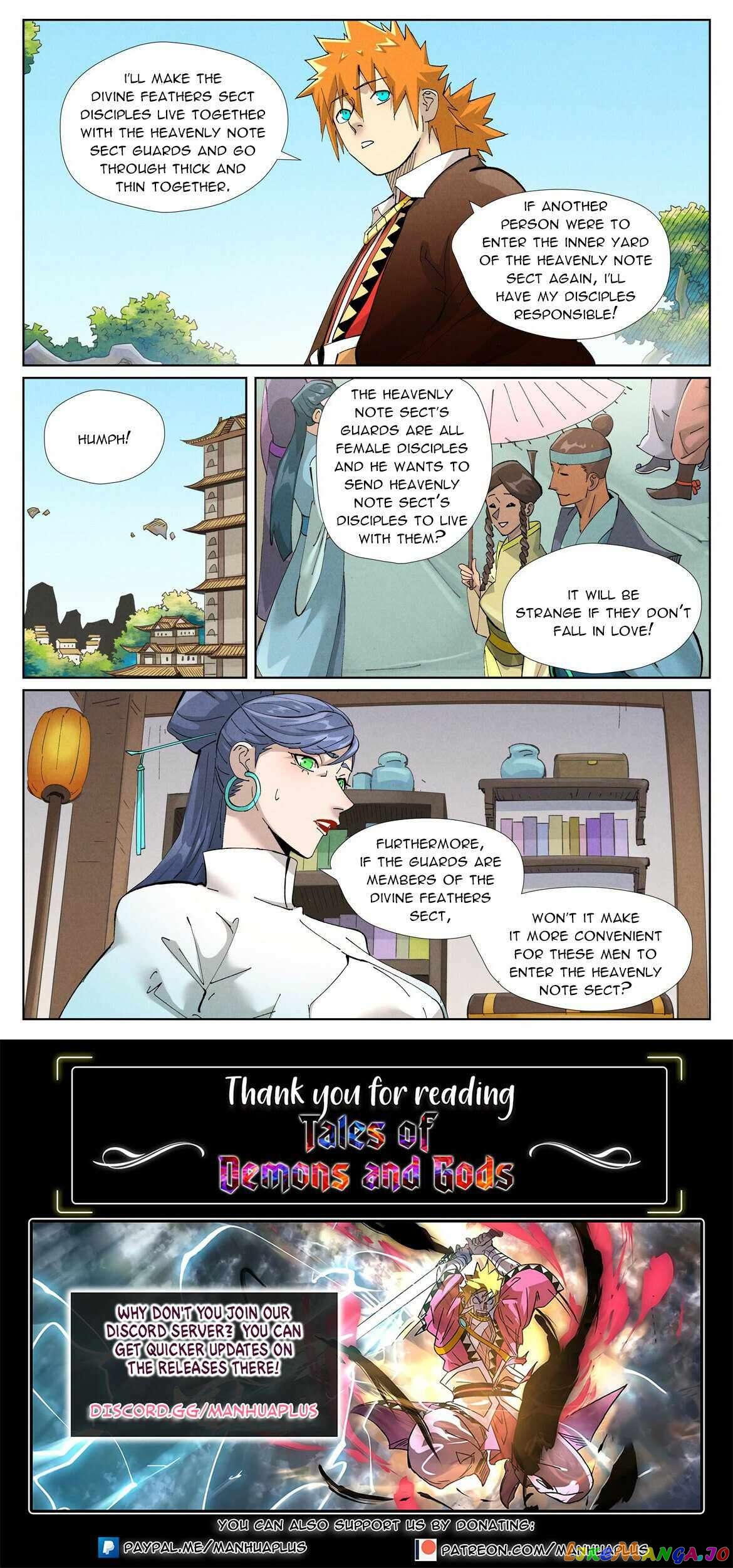 Read Tales of Demons and Gods En Manga Online