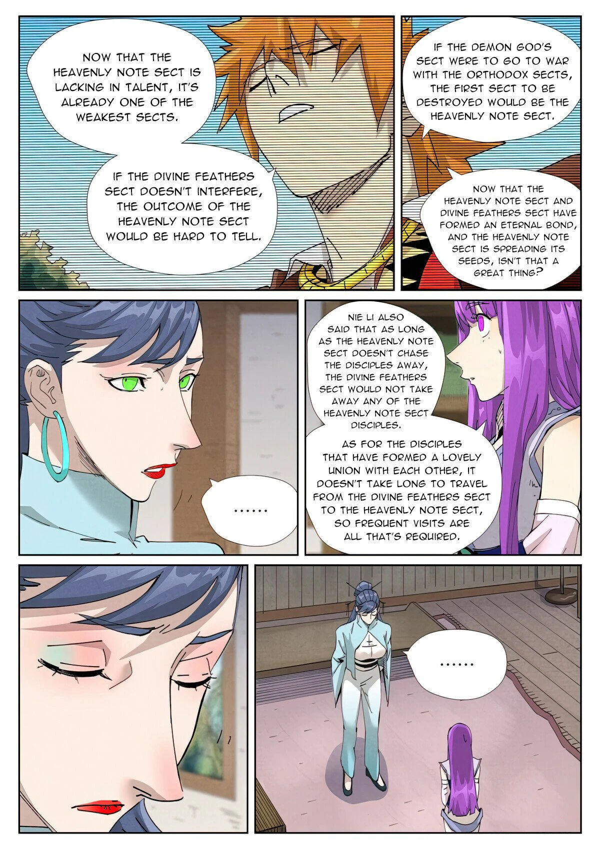 Read Tales of Demons and Gods En Manga Online