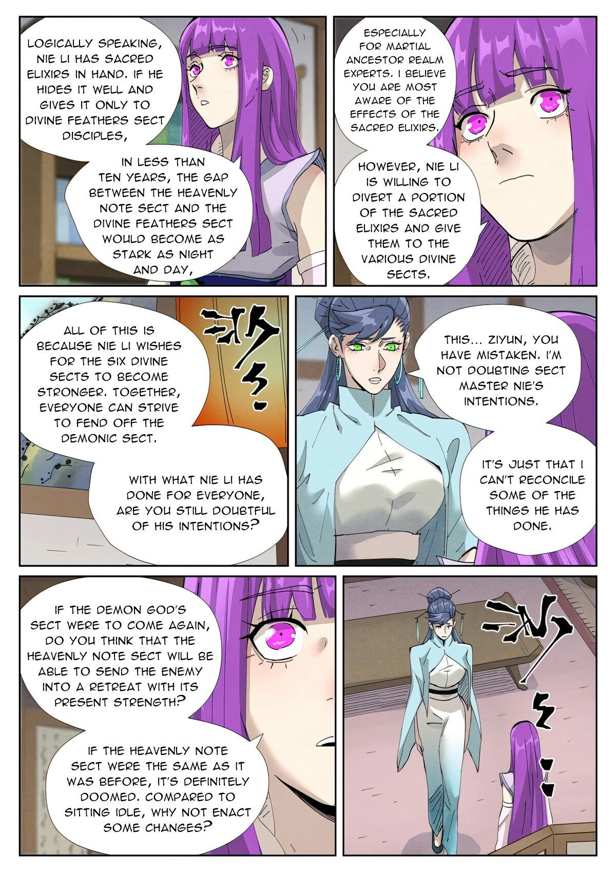 Read Tales of Demons and Gods En Manga Online