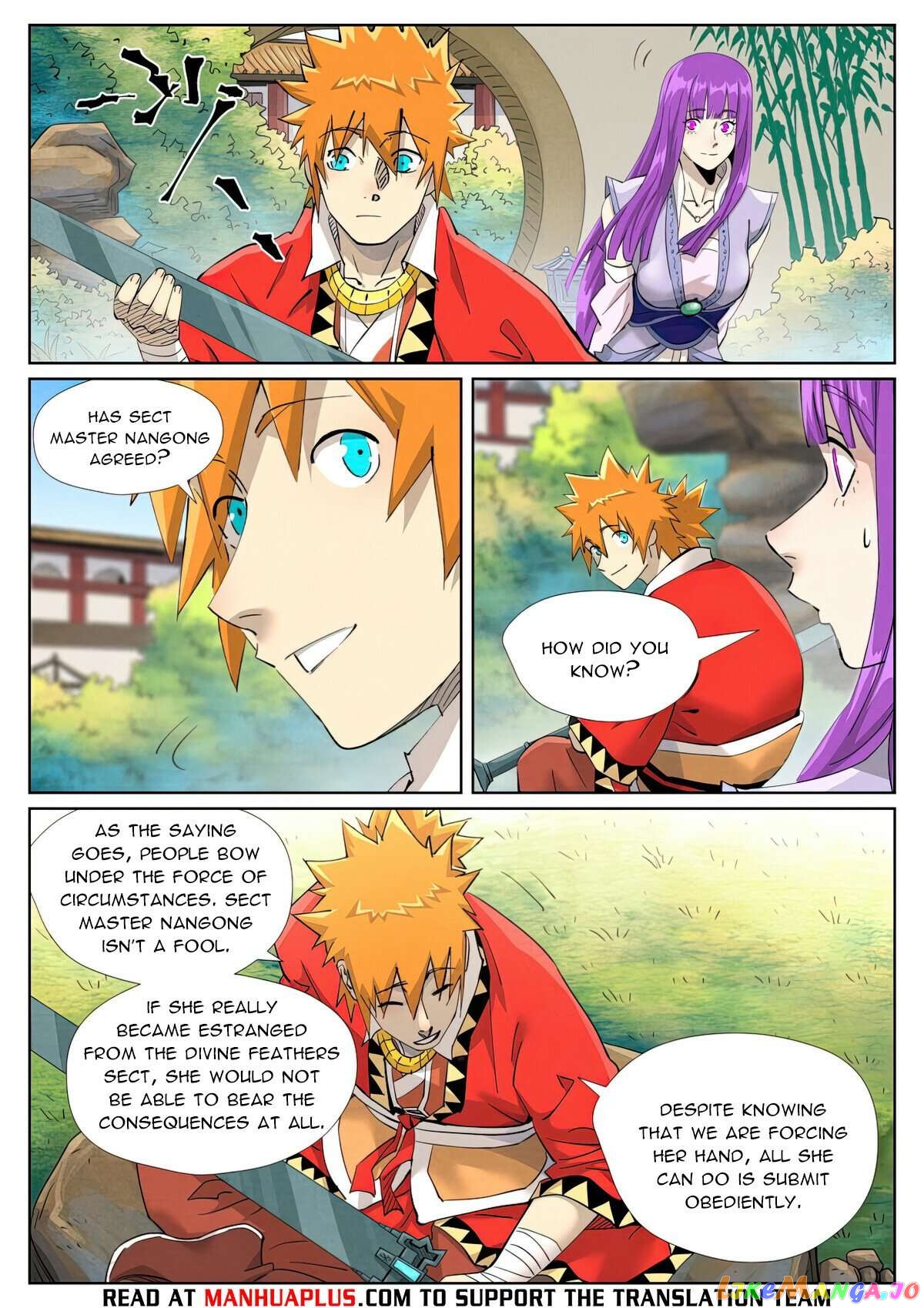 Read Tales of Demons and Gods En Manga Online