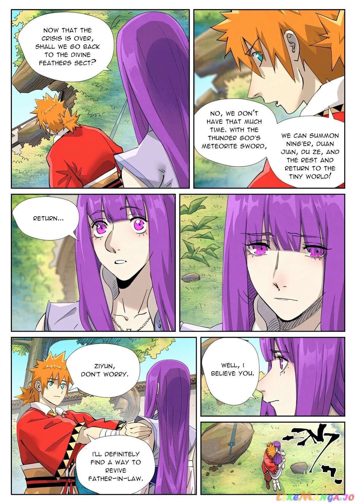 Read Tales of Demons and Gods En Manga Online