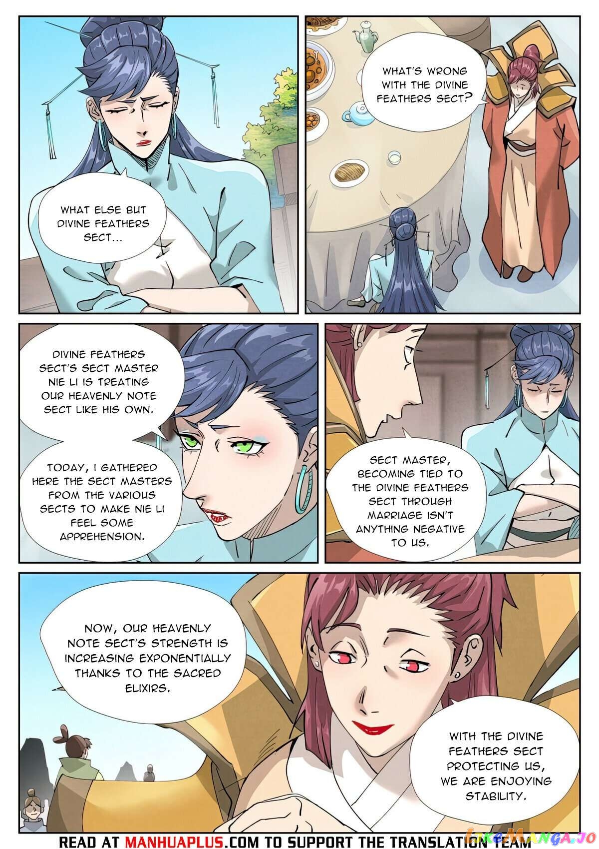 Read Tales of Demons and Gods En Manga Online
