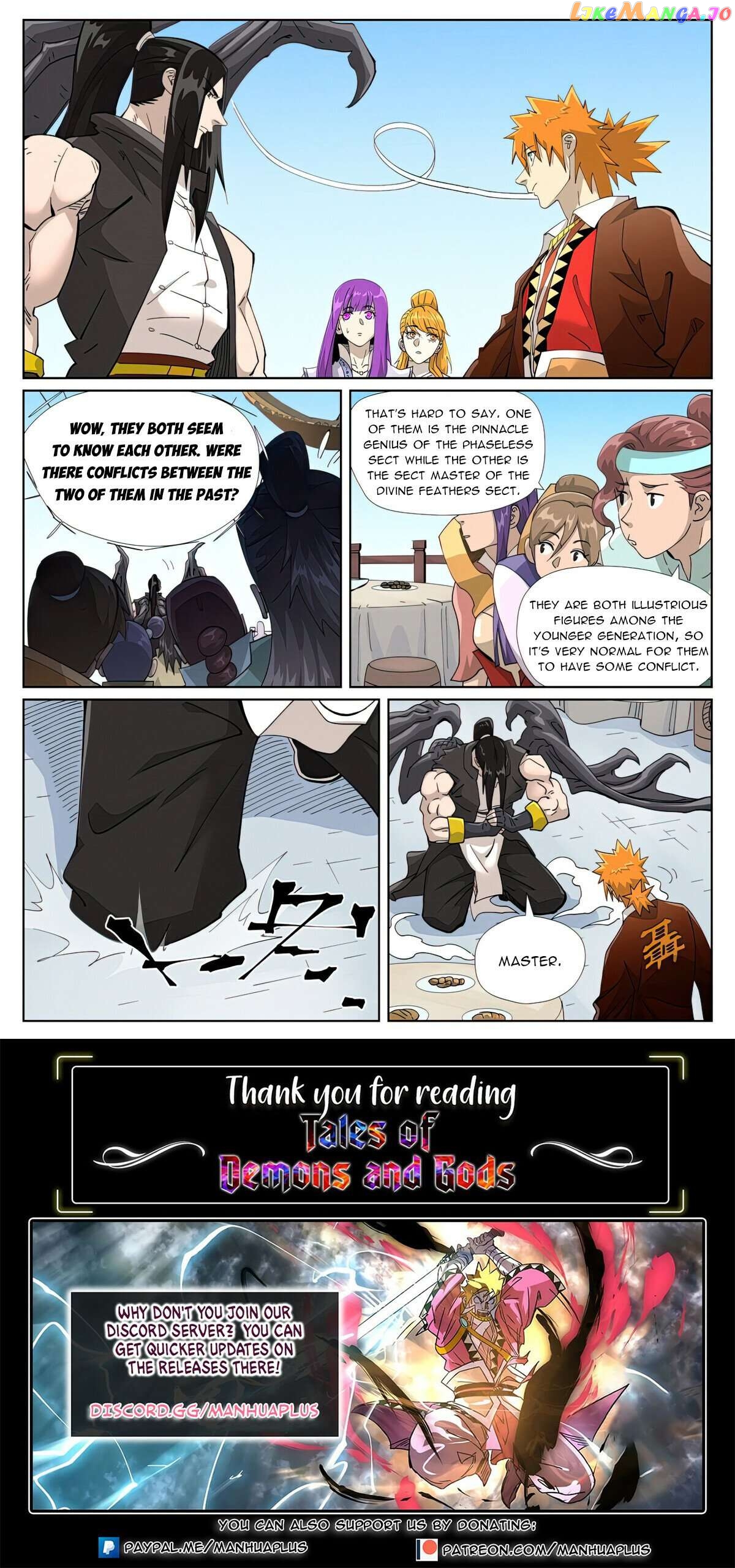 Read Tales of Demons and Gods En Manga Online