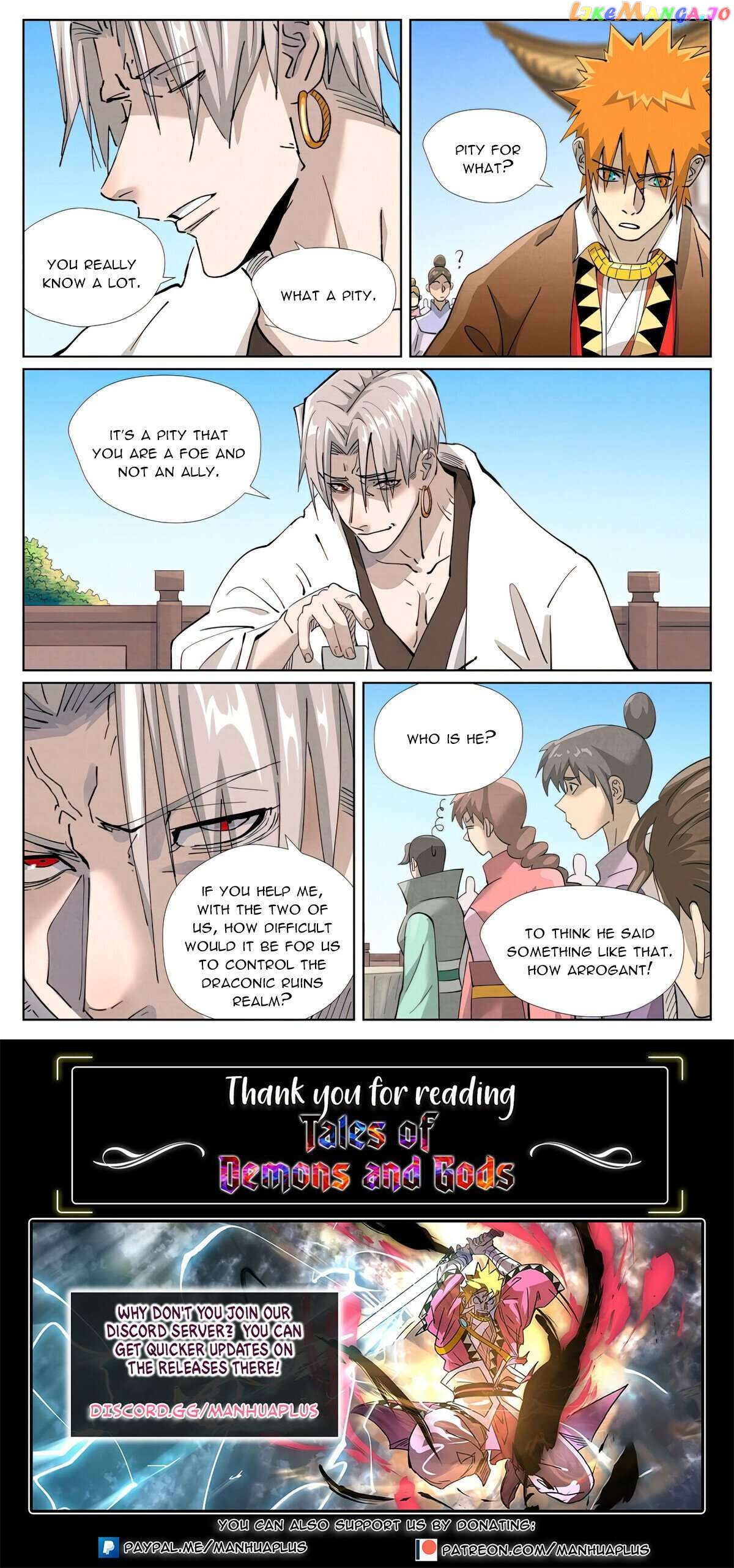 Read Tales of Demons and Gods En Manga Online