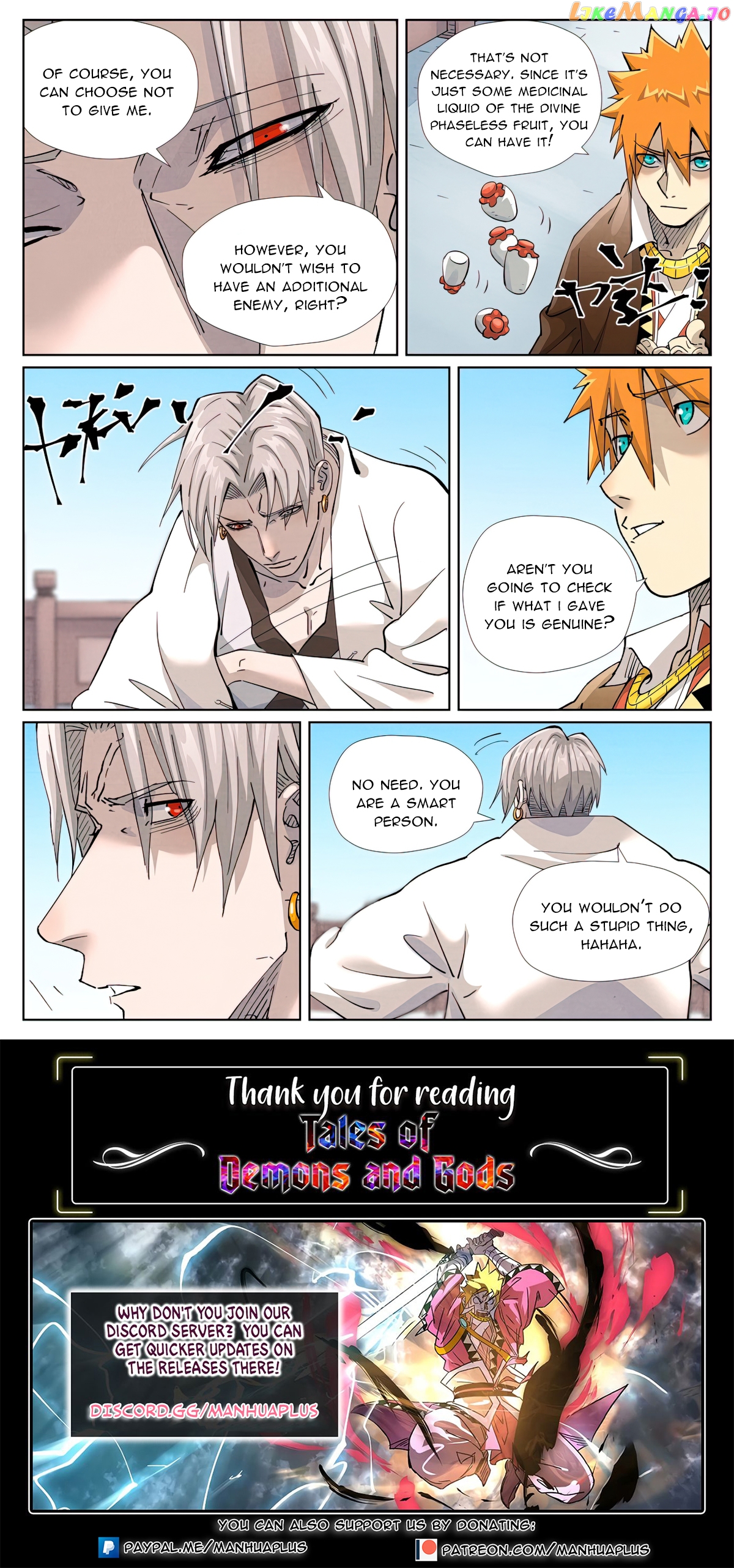 Read Tales of Demons and Gods En Manga Online
