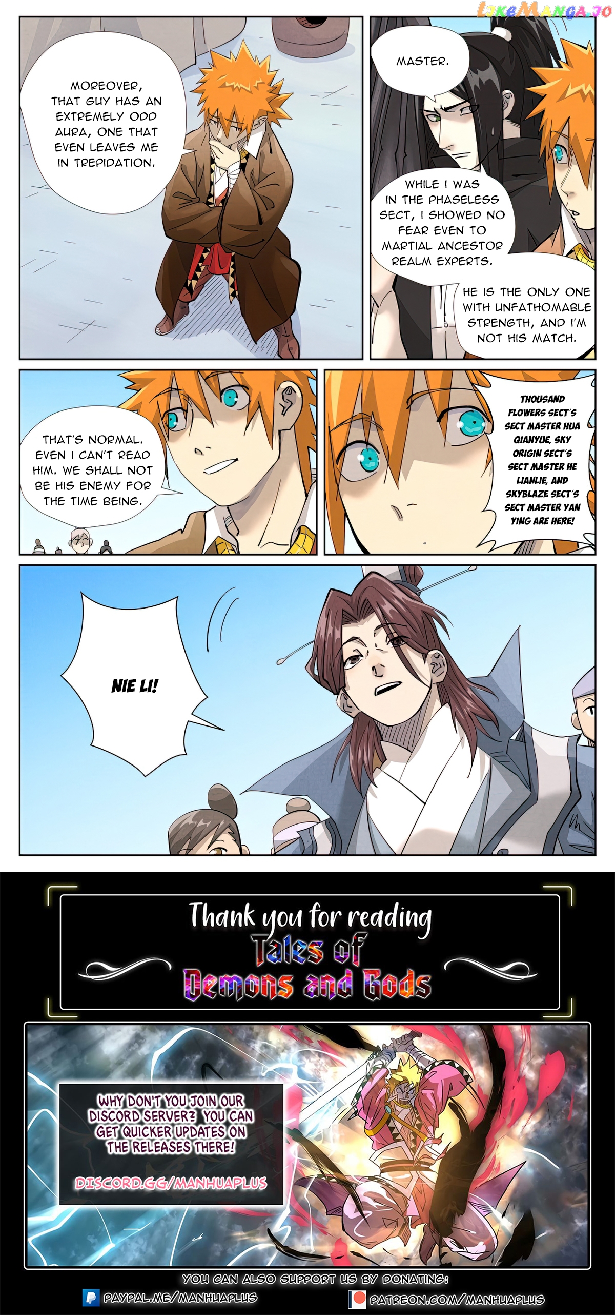 Read Tales of Demons and Gods En Manga Online
