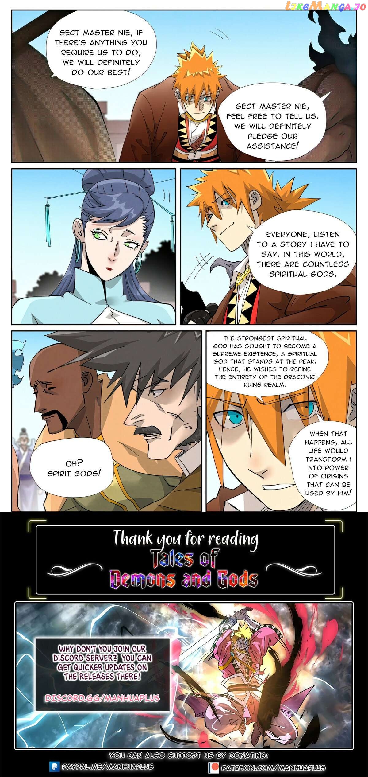 Read Tales of Demons and Gods En Manga Online