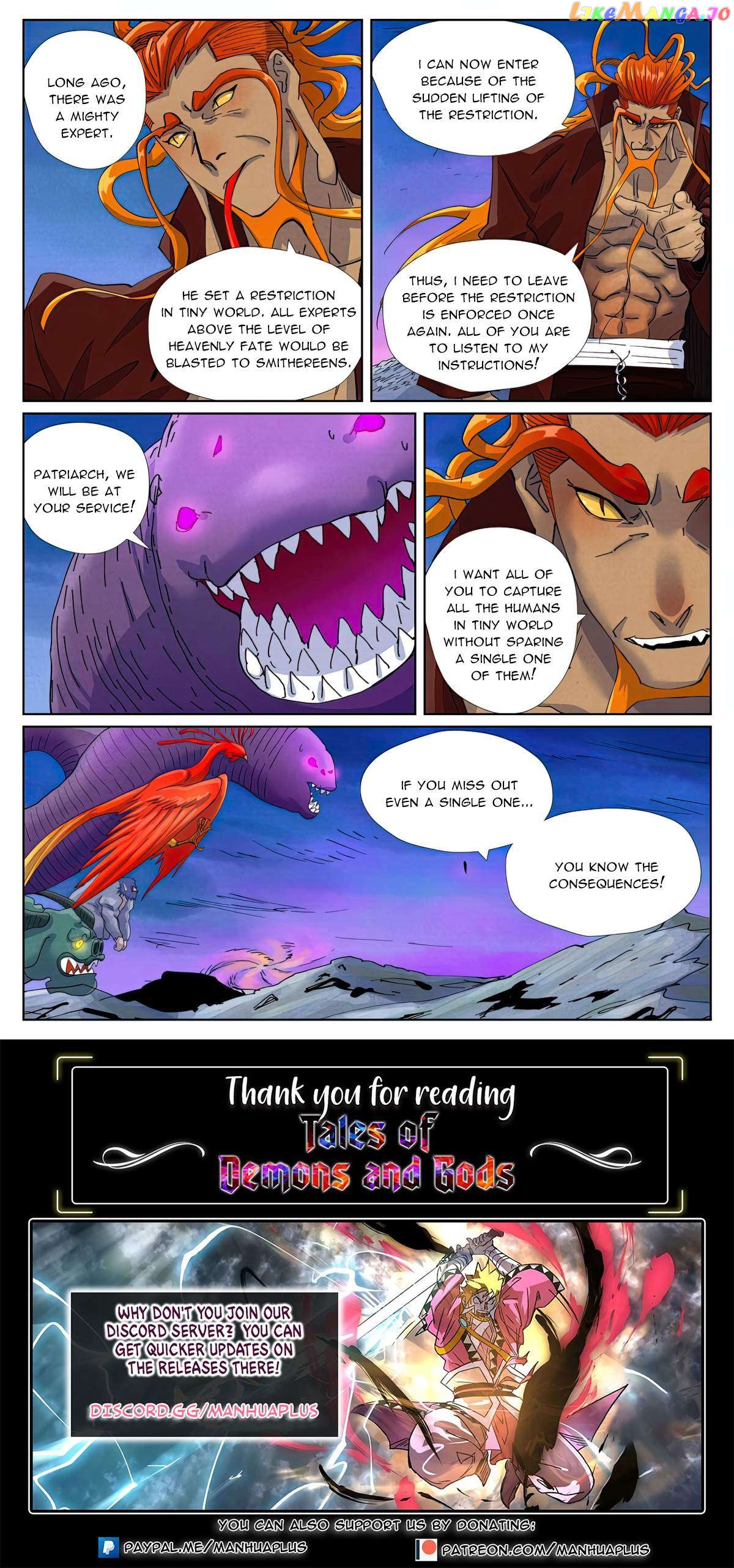 Read Tales of Demons and Gods En Manga Online