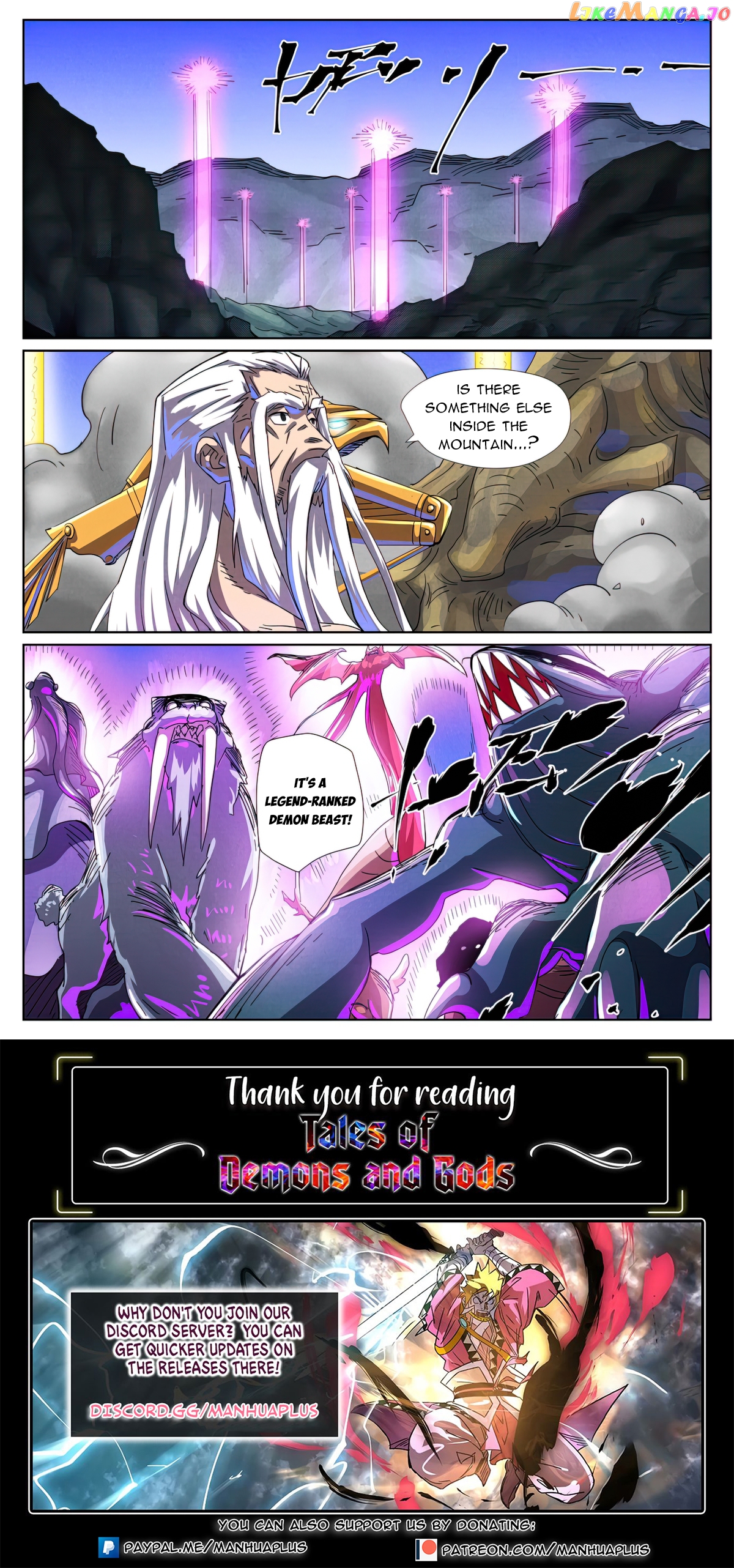 Read Tales of Demons and Gods En Manga Online