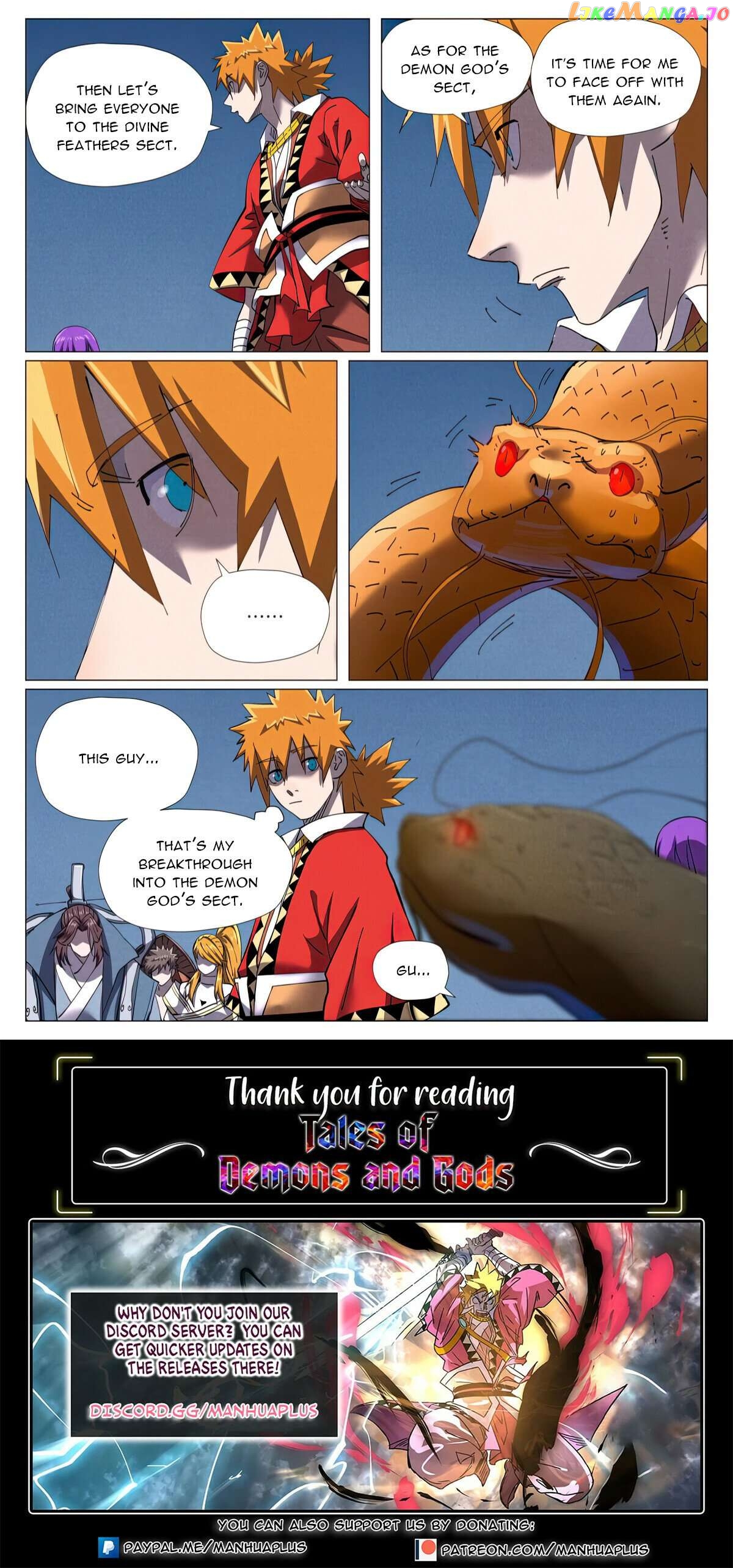 Read Tales of Demons and Gods En Manga Online