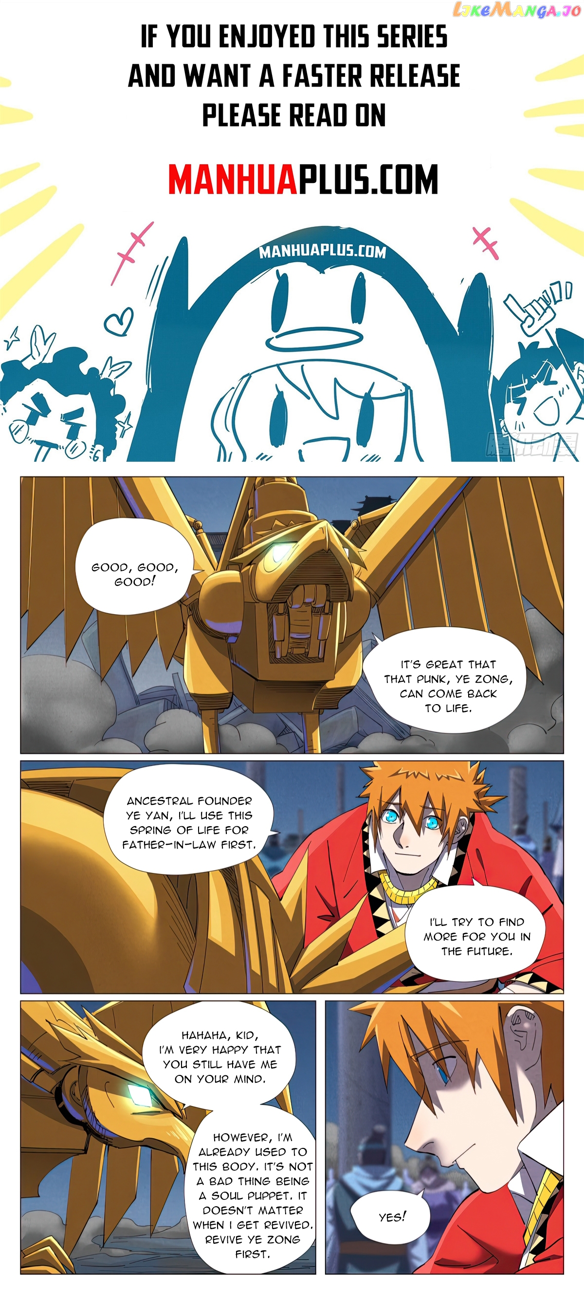 Read Tales of Demons and Gods En Manga Online