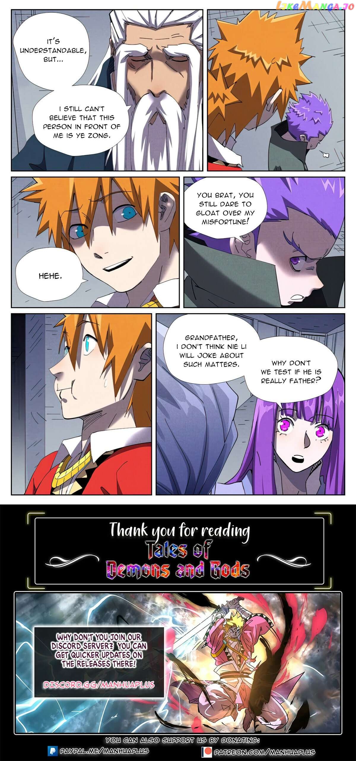 Read Tales of Demons and Gods En Manga Online