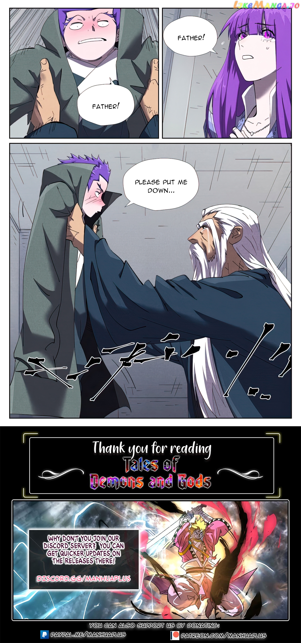 Read Tales of Demons and Gods En Manga Online