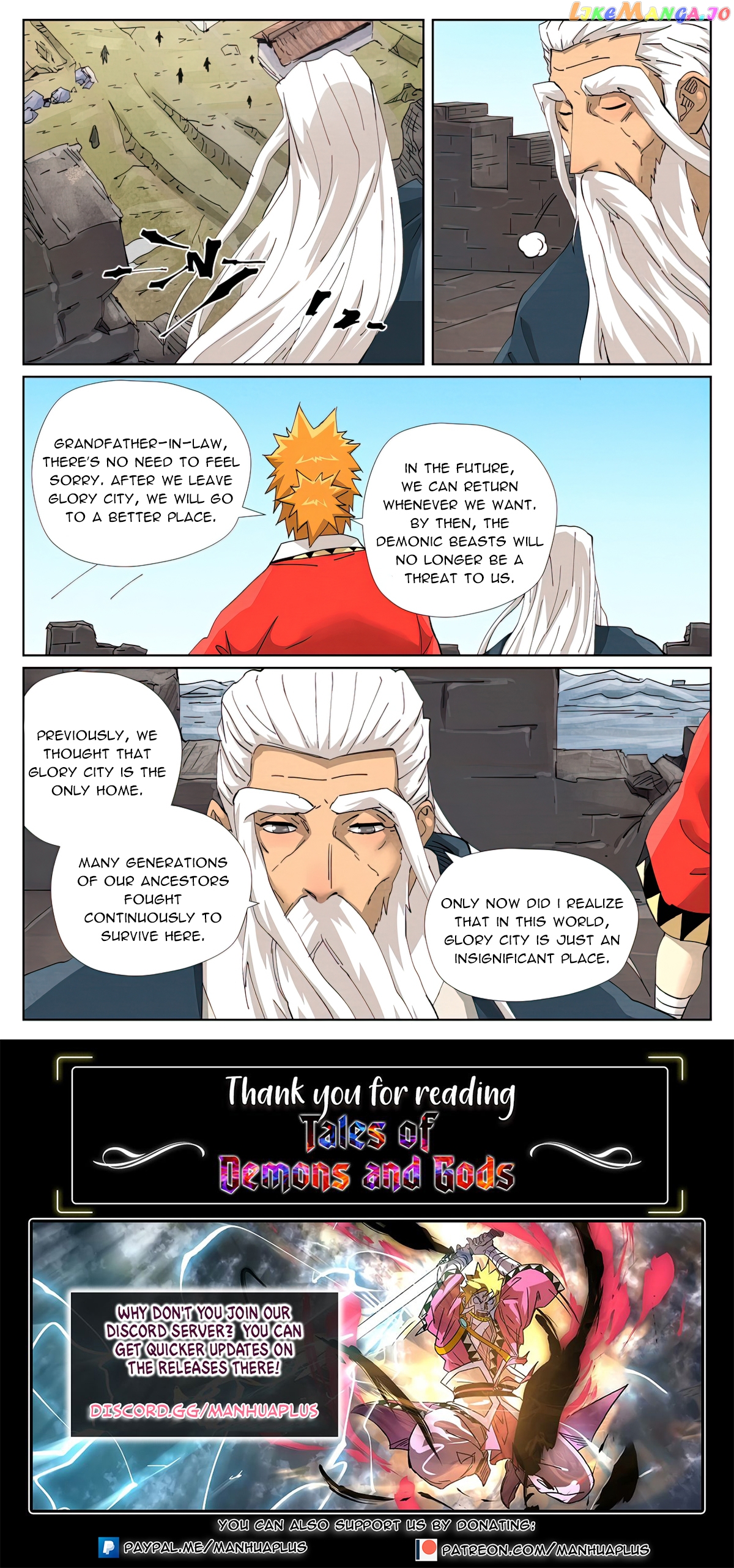 Read Tales of Demons and Gods En Manga Online