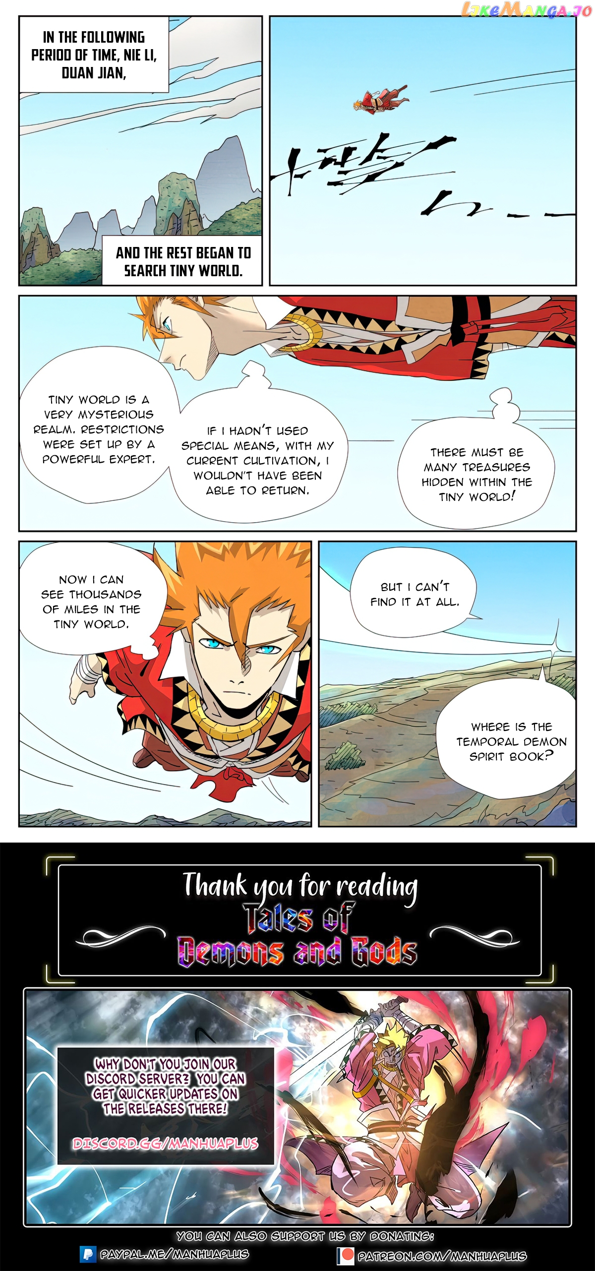 Read Tales of Demons and Gods En Manga Online