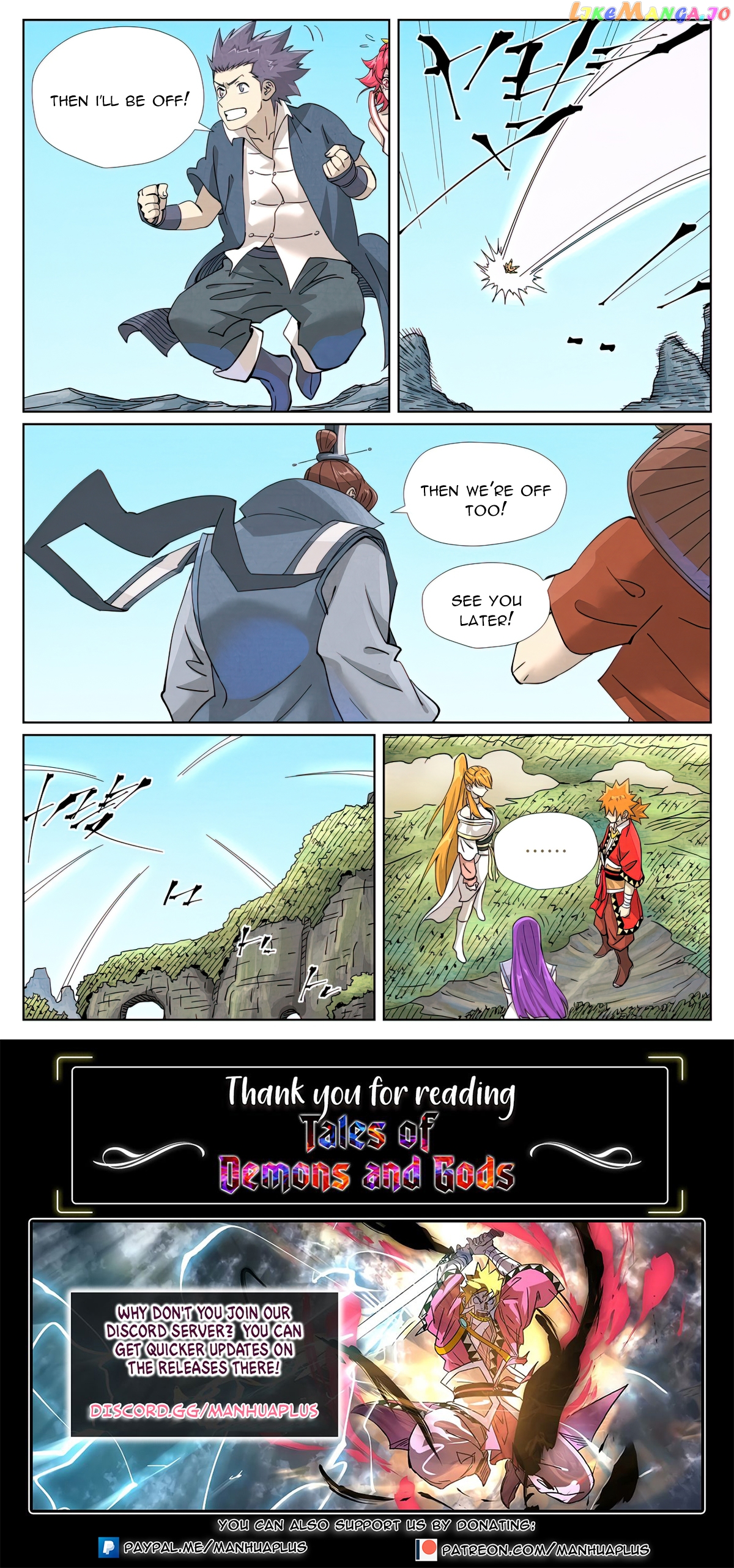 Read Tales of Demons and Gods En Manga Online