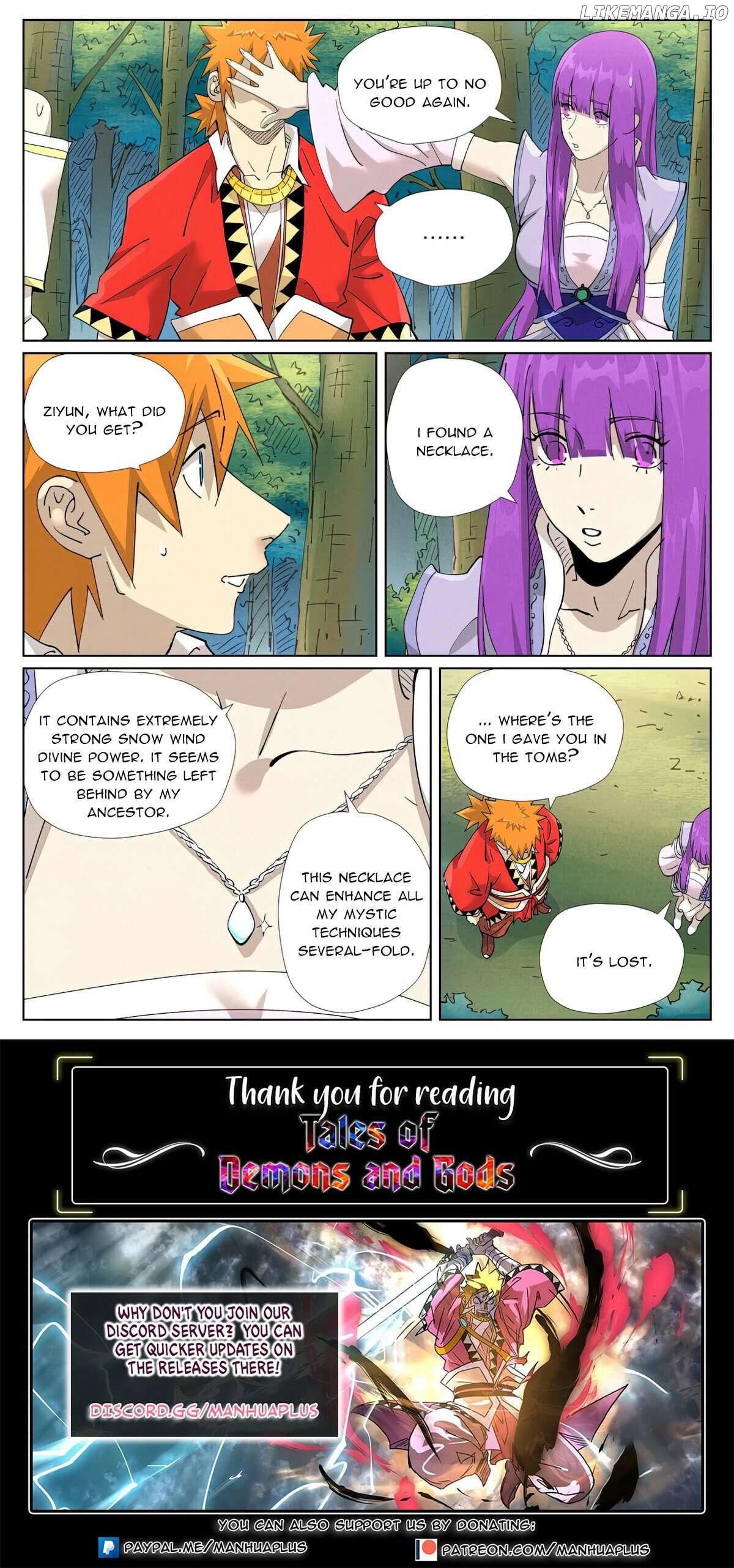 Read Tales of Demons and Gods En Manga Online