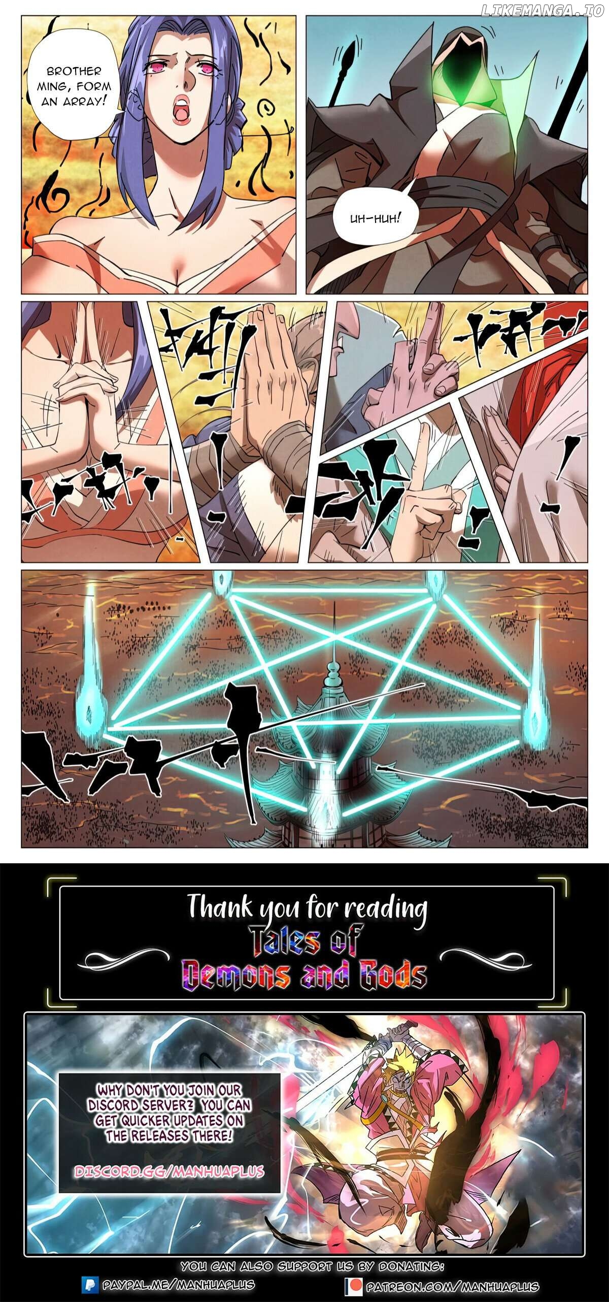 Read Tales of Demons and Gods En Manga Online