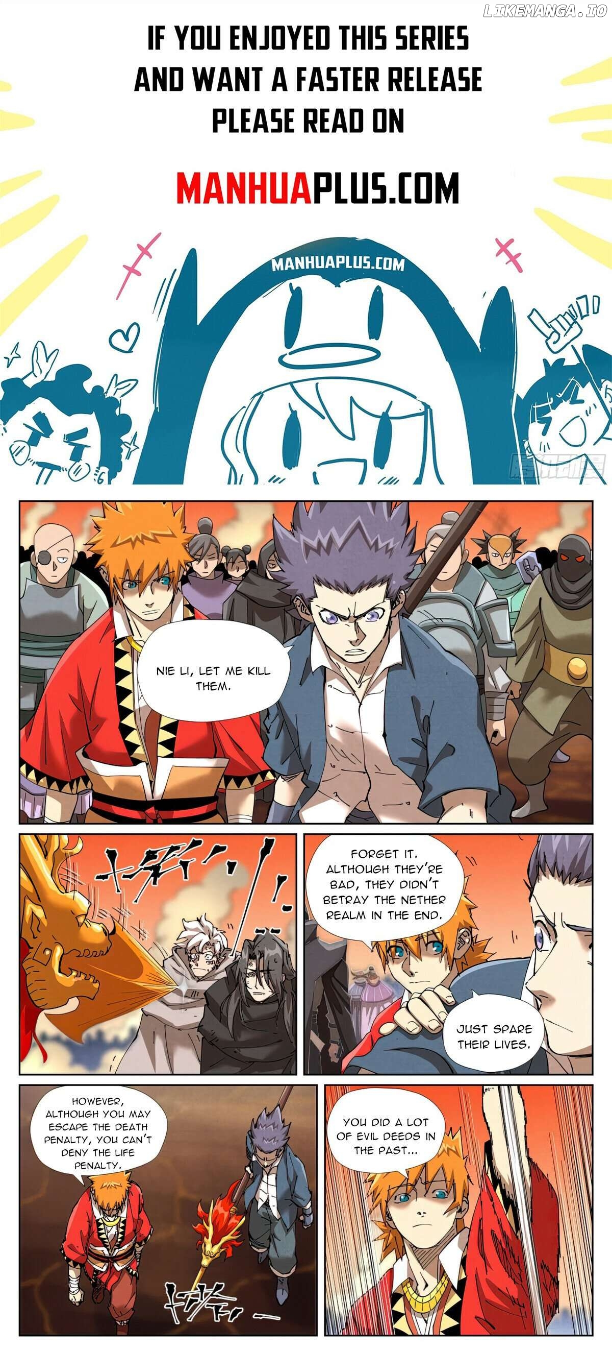 Read Tales of Demons and Gods En Manga Online