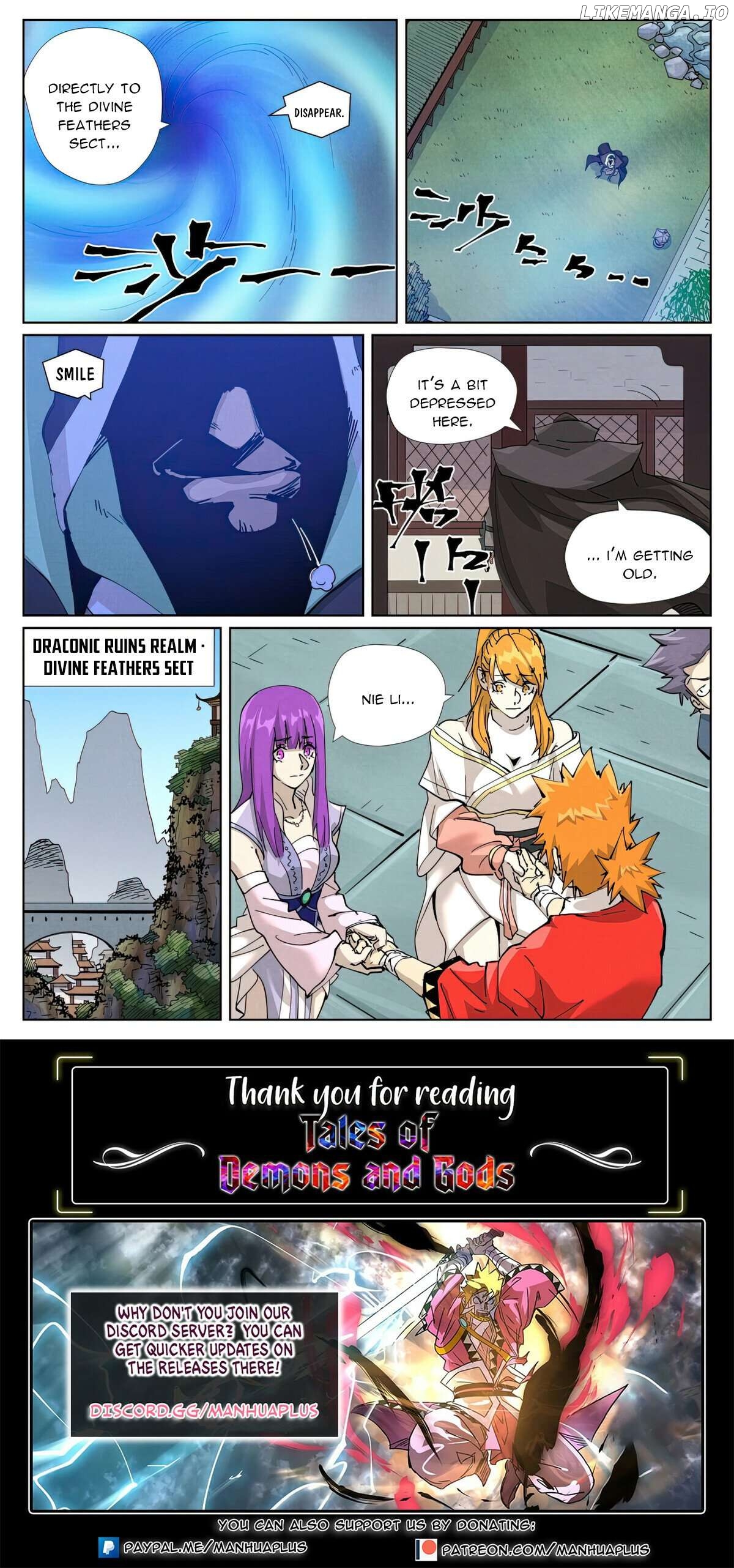 Read Tales of Demons and Gods En Manga Online