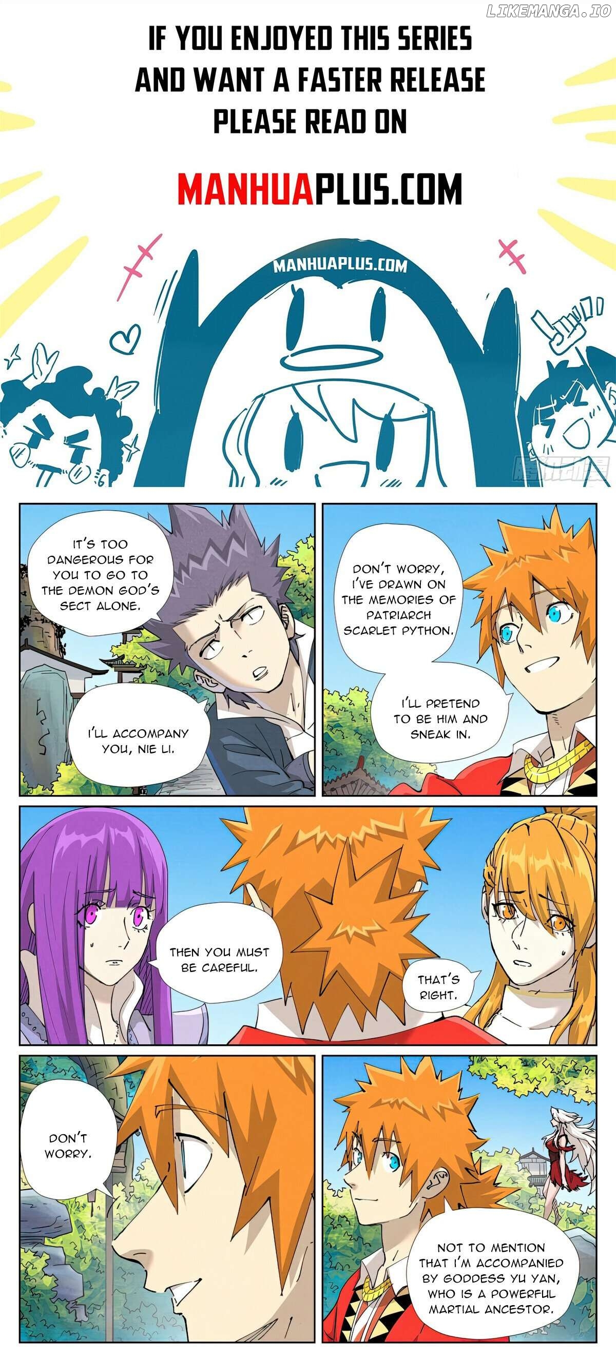 Read Tales of Demons and Gods En Manga Online
