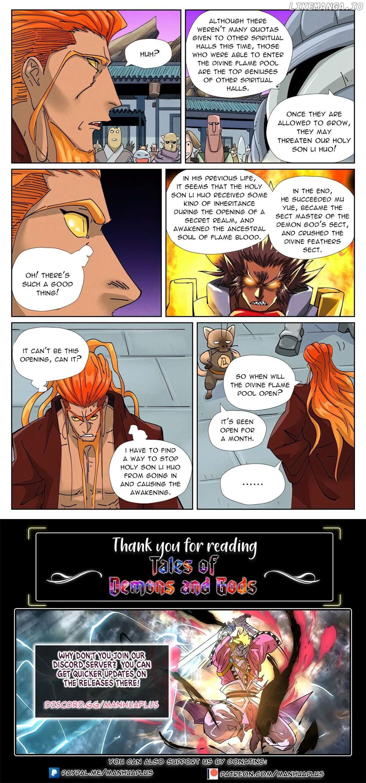 Read Tales of Demons and Gods En Manga Online