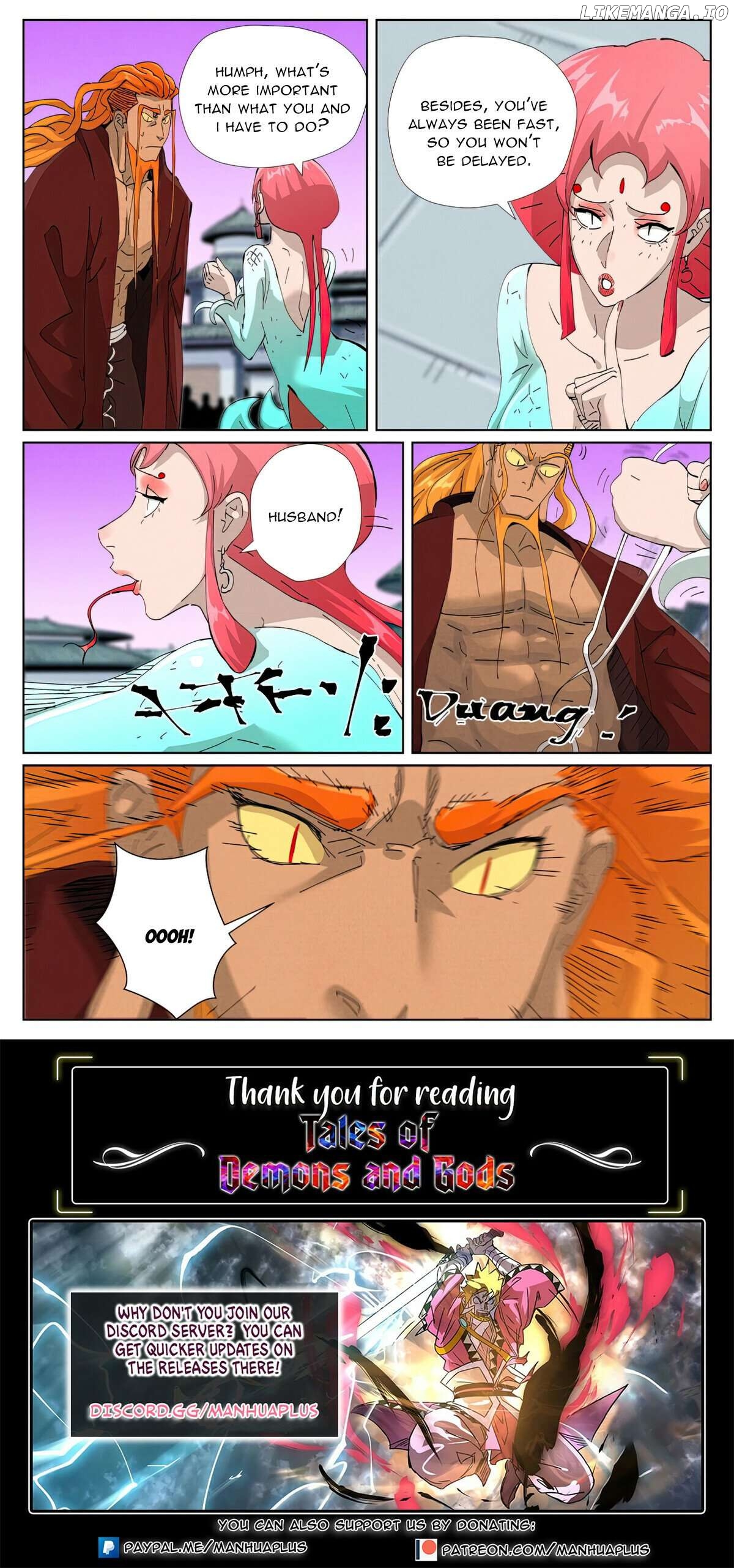 Read Tales of Demons and Gods En Manga Online