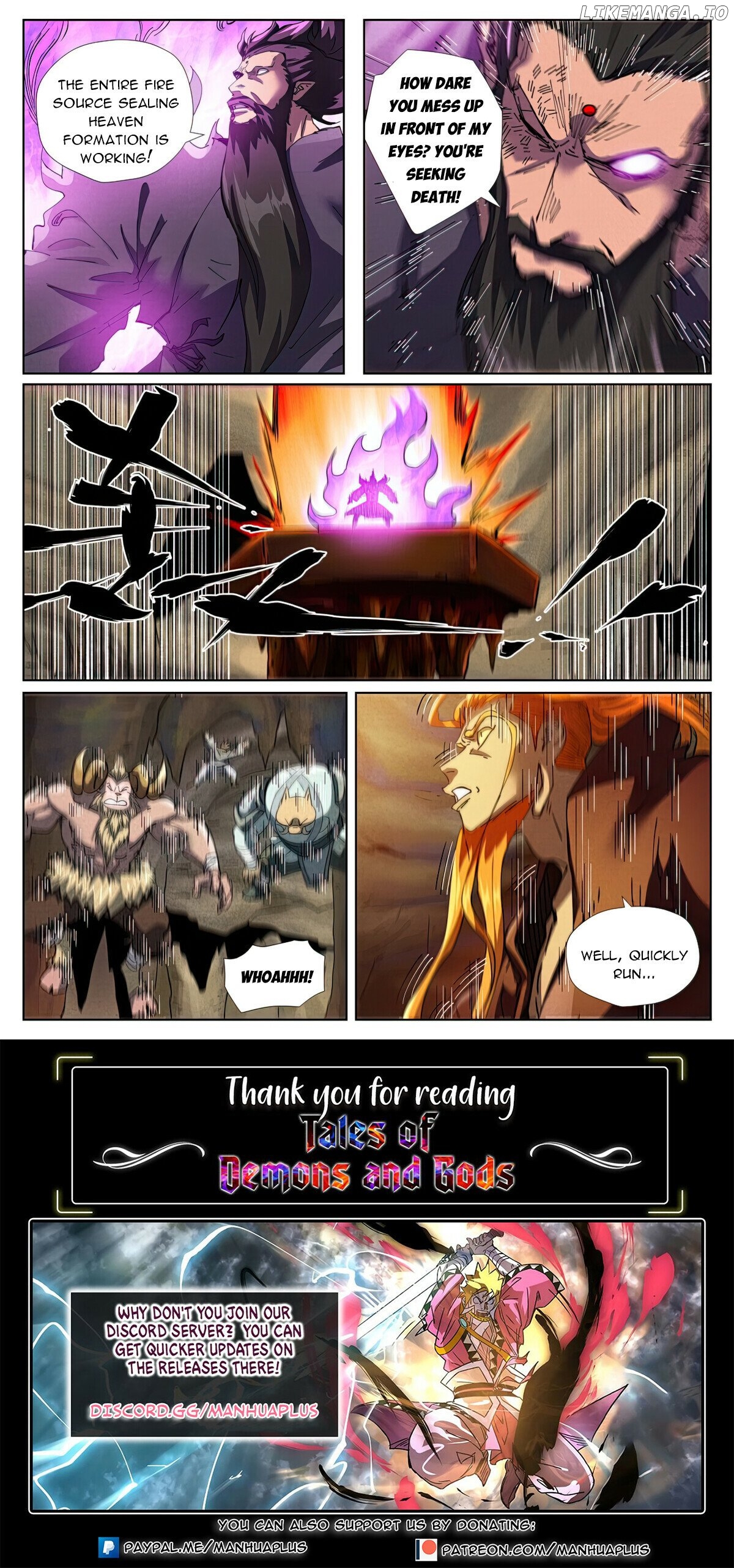 Read Tales of Demons and Gods En Manga Online