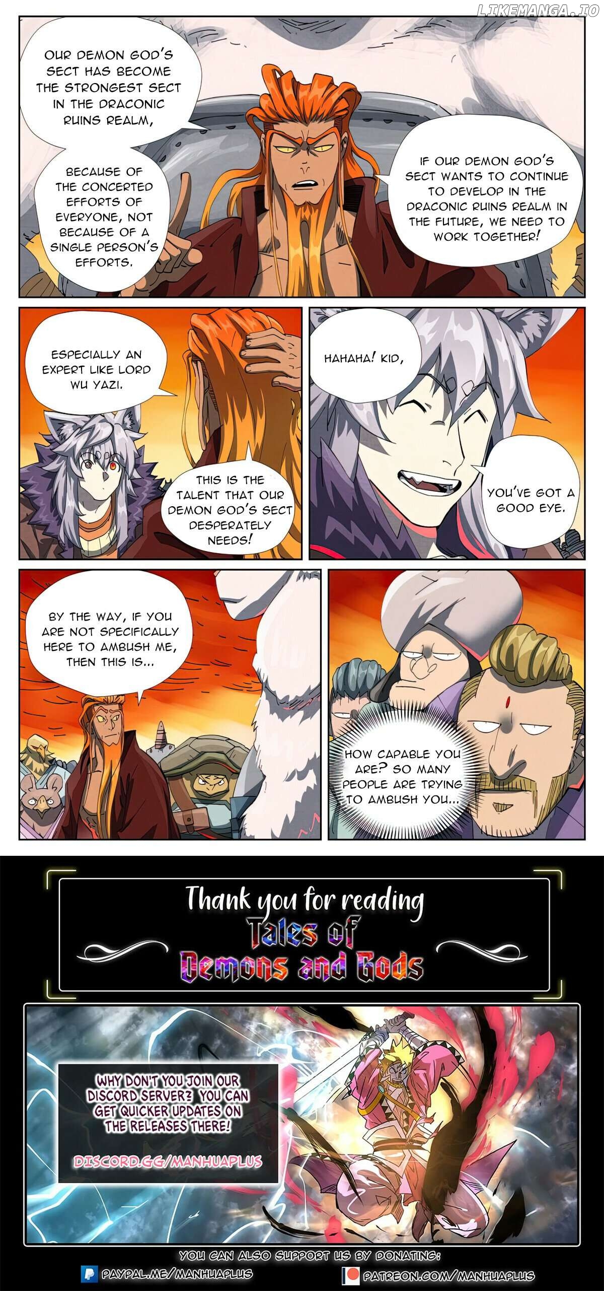 Read Tales of Demons and Gods En Manga Online