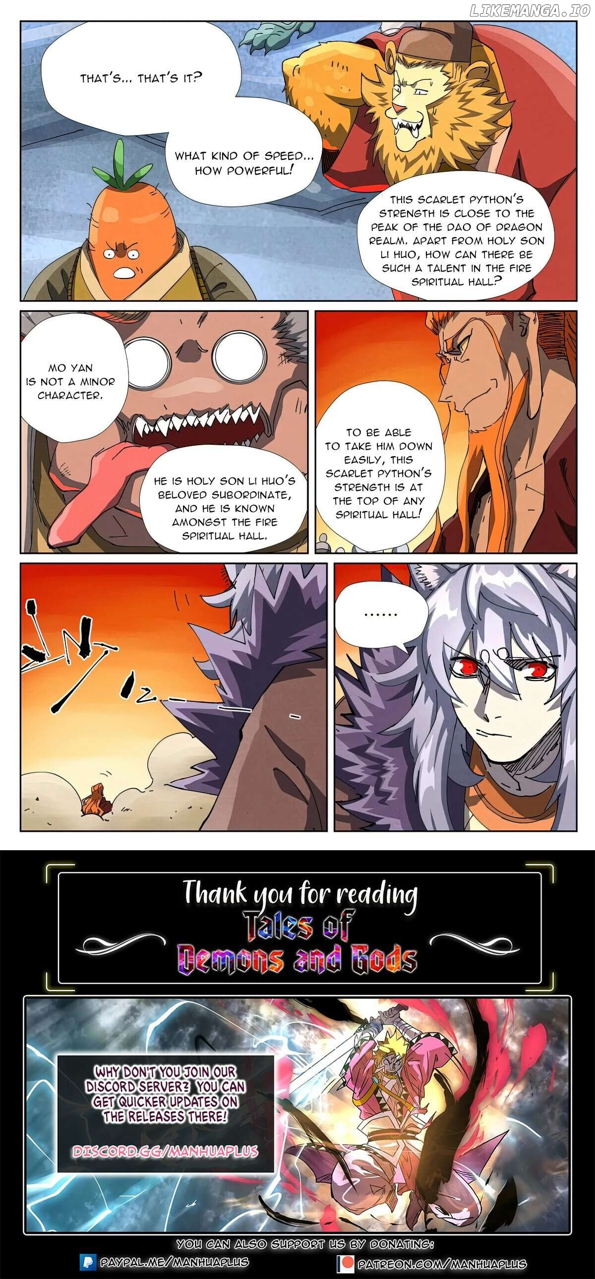 Read Tales of Demons and Gods En Manga Online