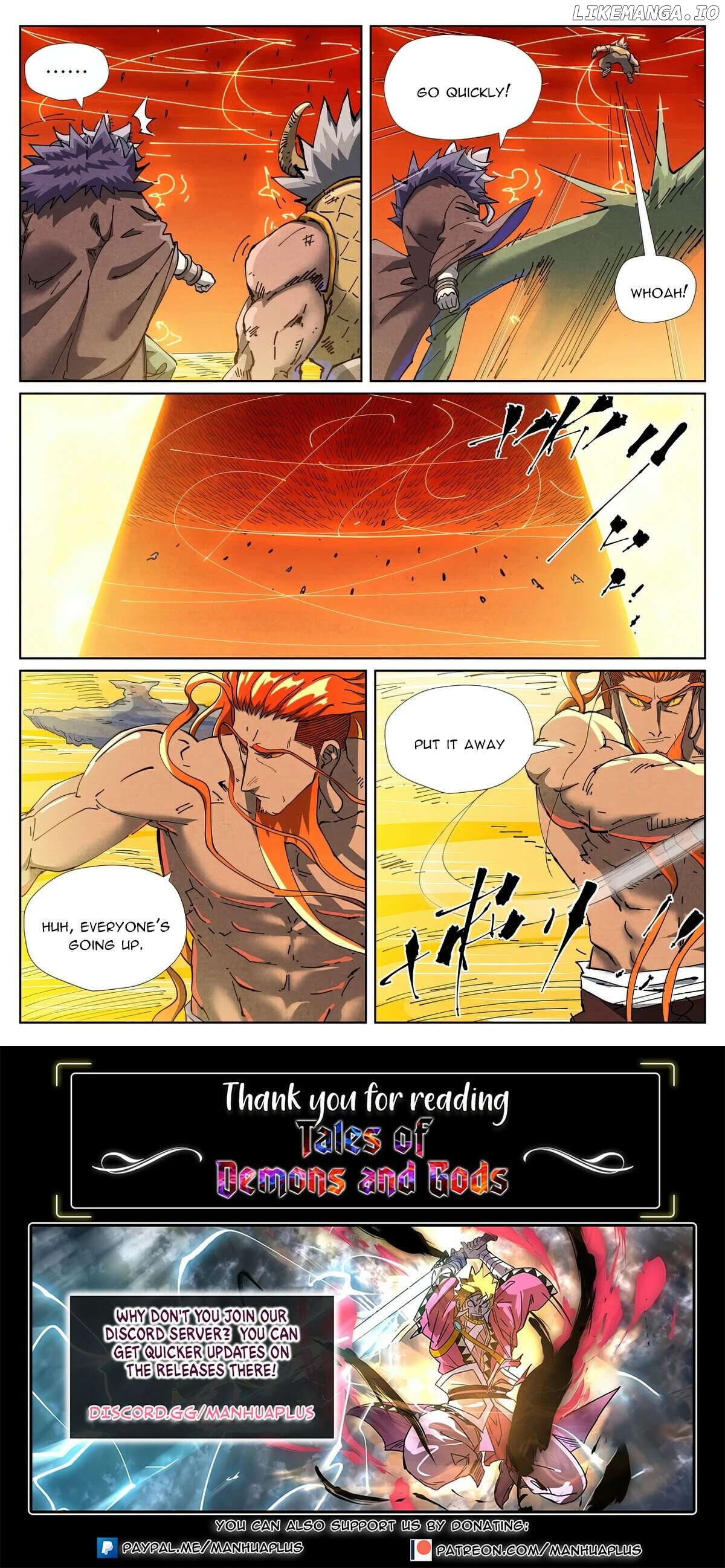 Read Tales of Demons and Gods En Manga Online