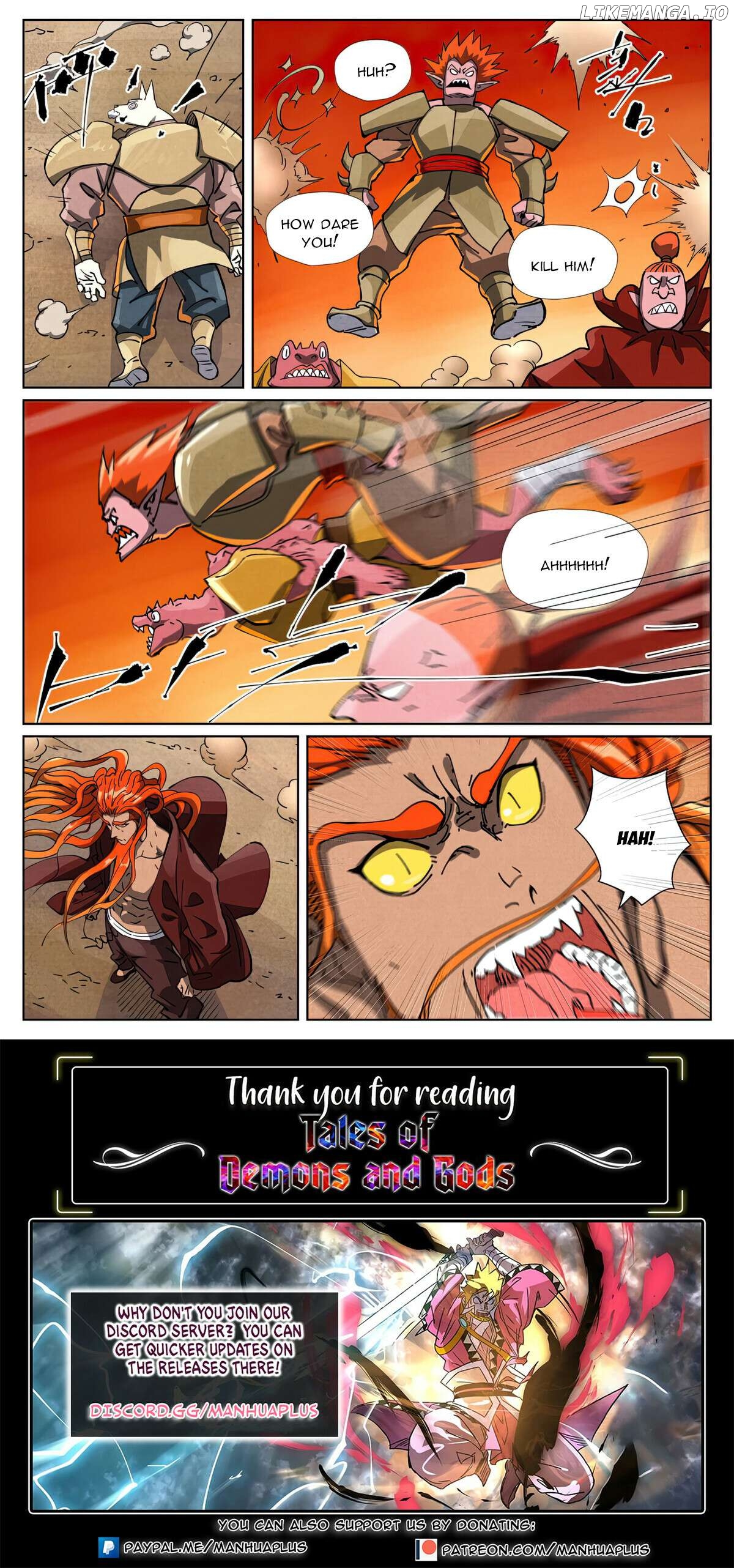 Read Tales of Demons and Gods En Manga Online