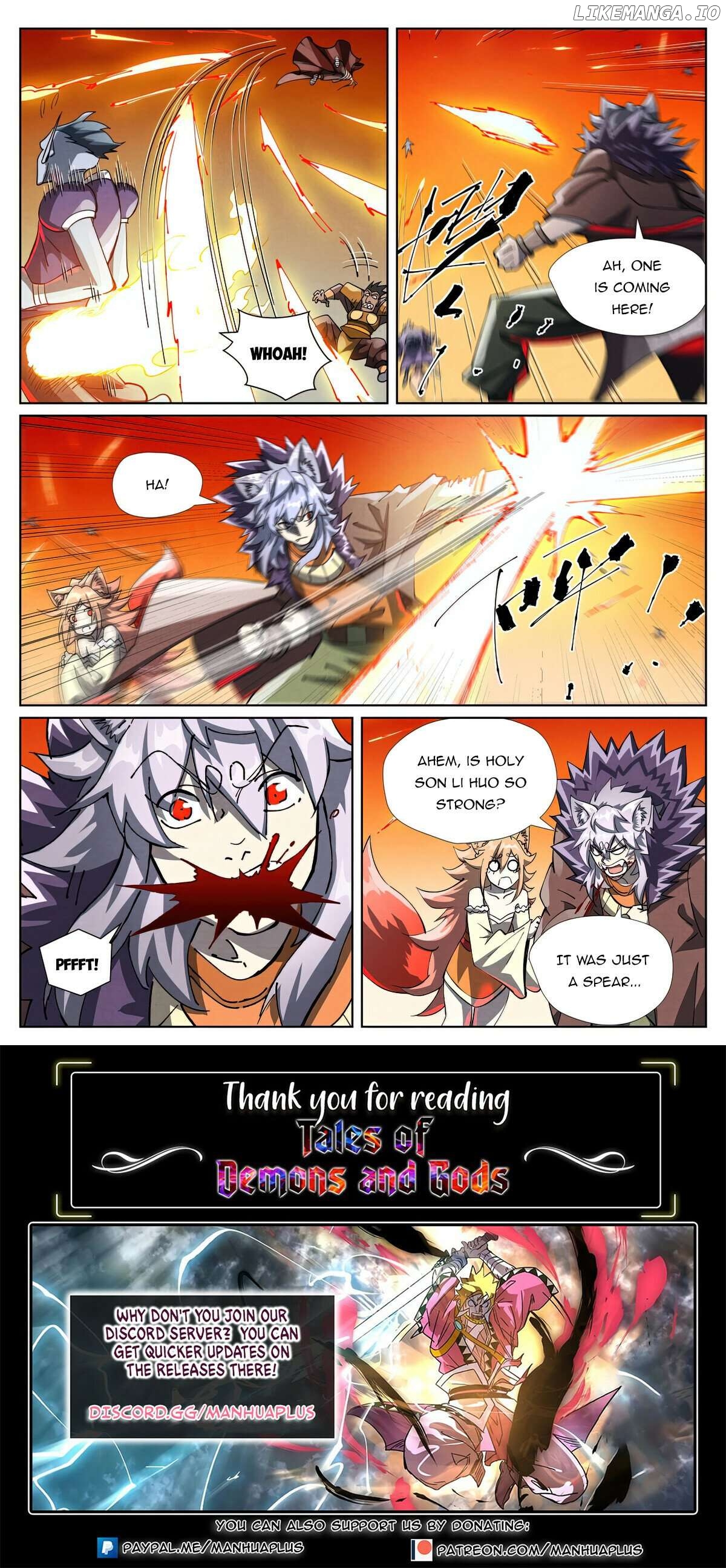 Read Tales of Demons and Gods En Manga Online